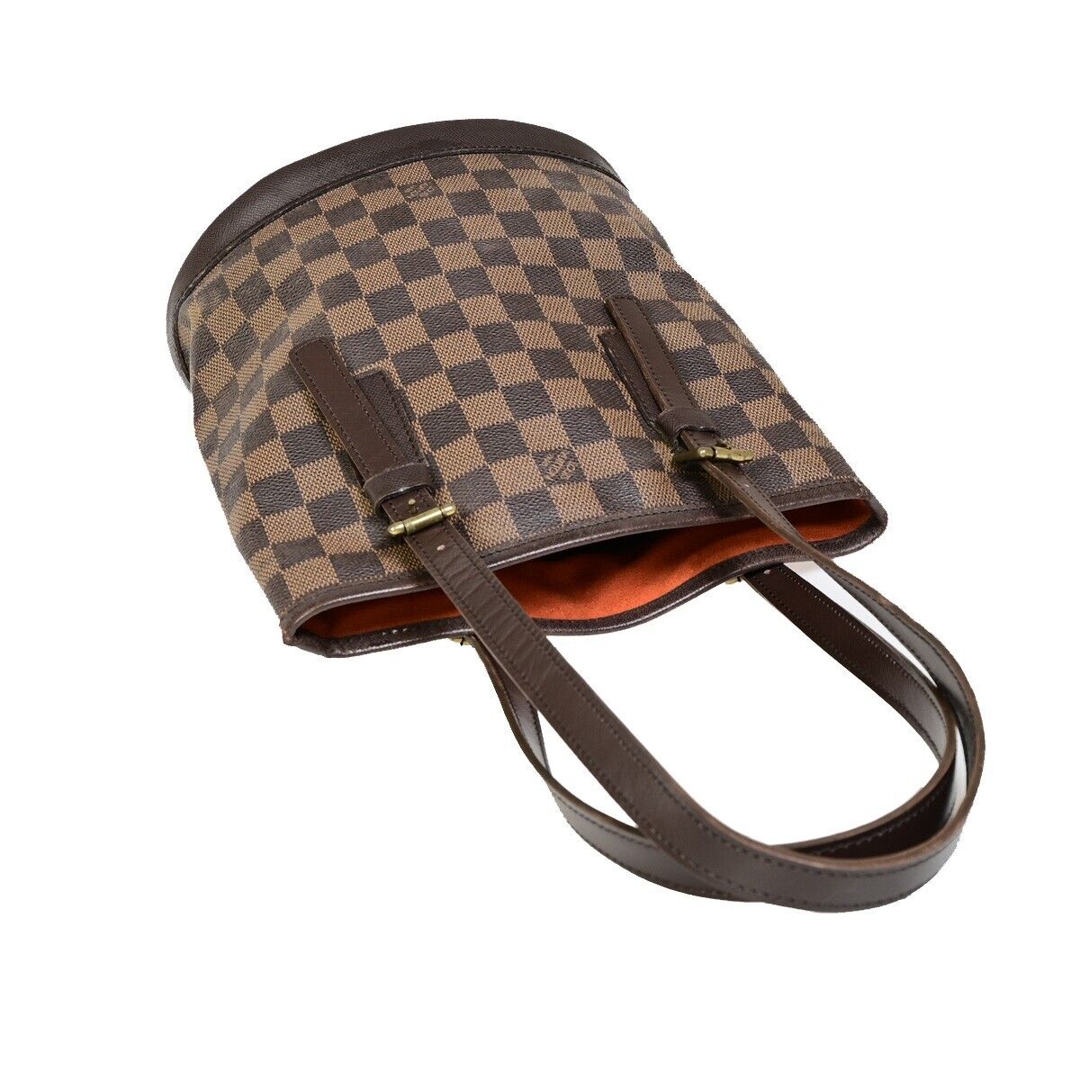 Louis Vuitton Marais Brown Canvas Shoulder Bag (Pre-Owned)