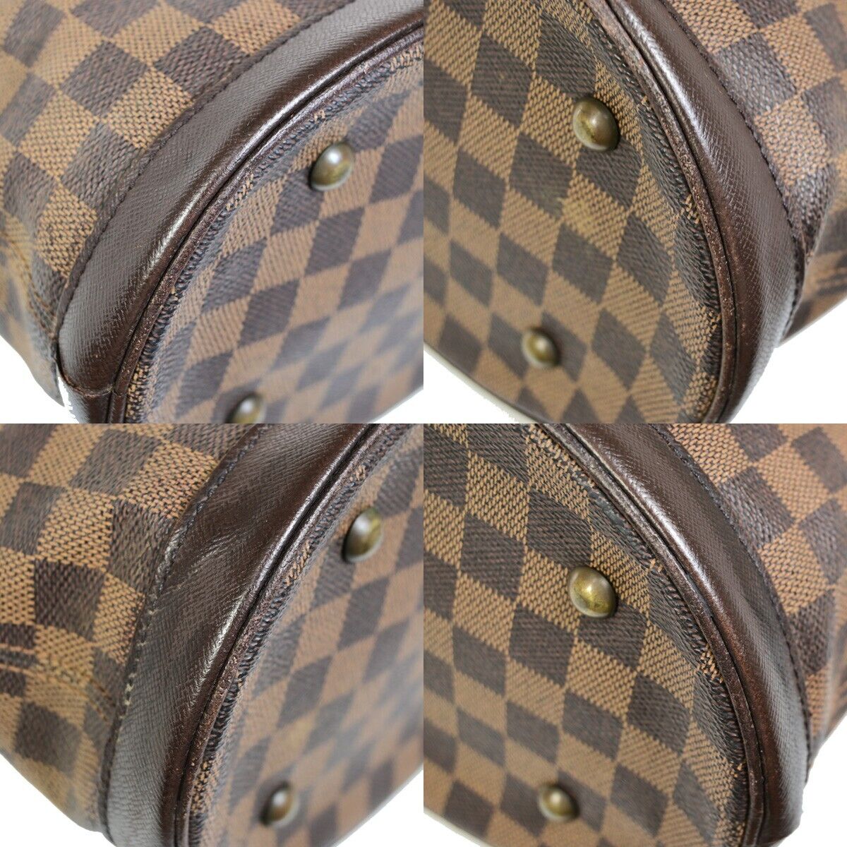 Louis Vuitton Marais Brown Canvas Shoulder Bag (Pre-Owned)