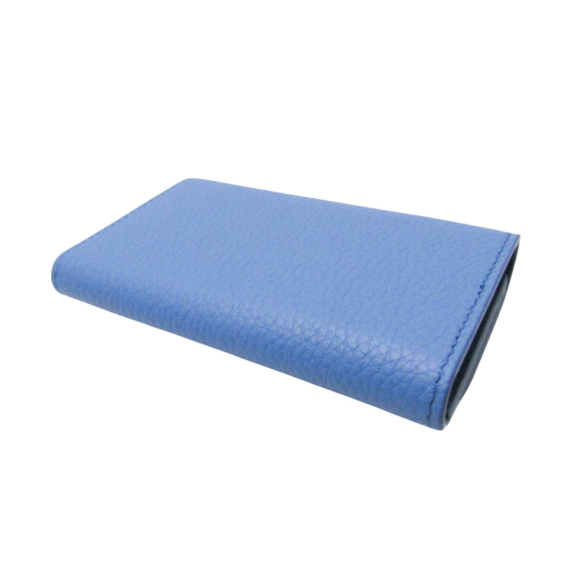 Prada Blue Leather Wallet (Pre-Owned)