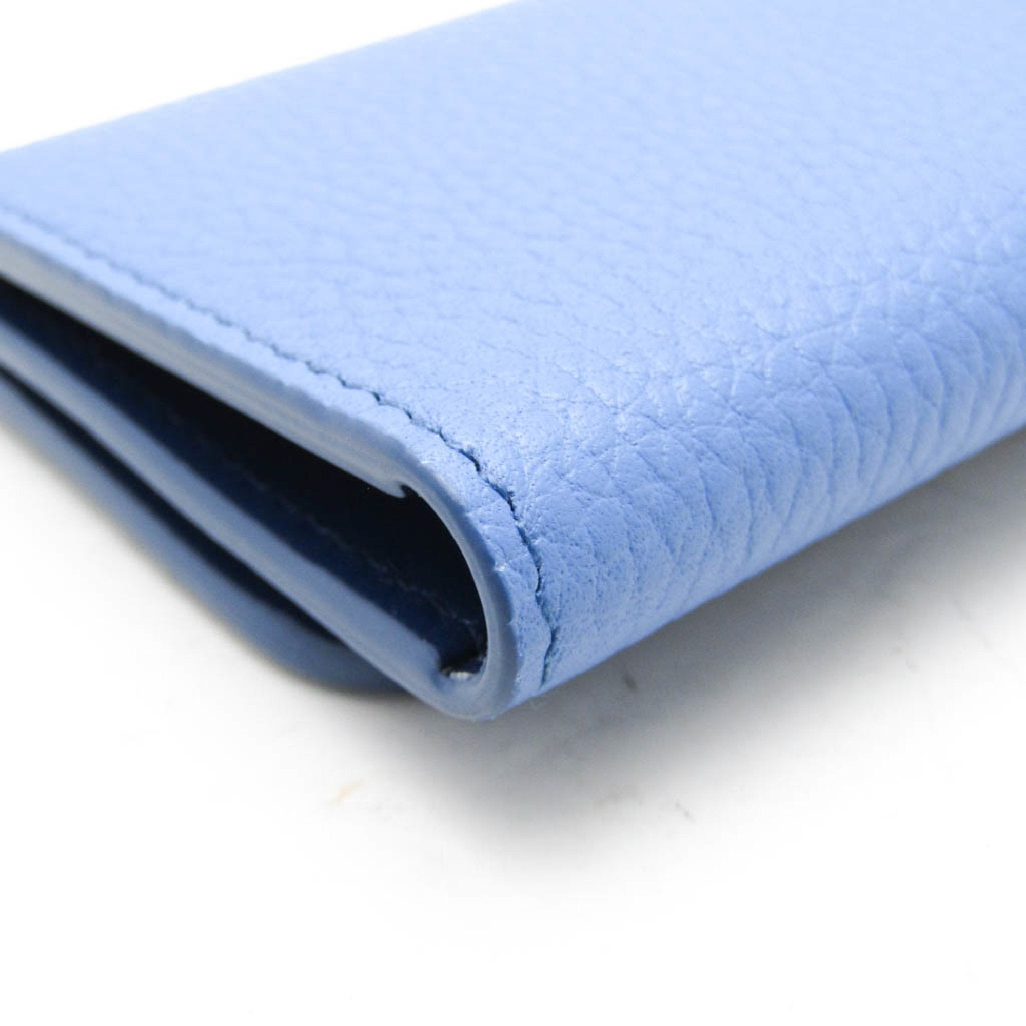 Prada Blue Leather Wallet (Pre-Owned)