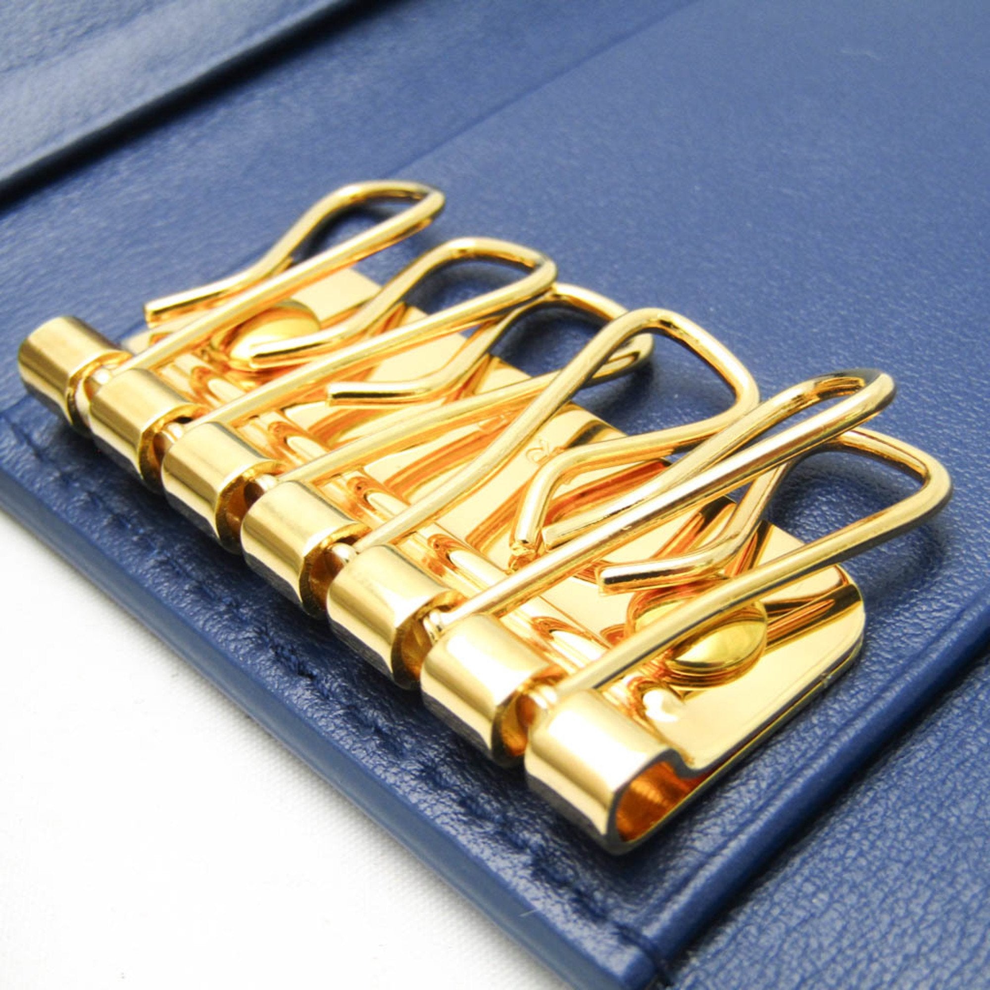 Prada Blue Leather Wallet (Pre-Owned)