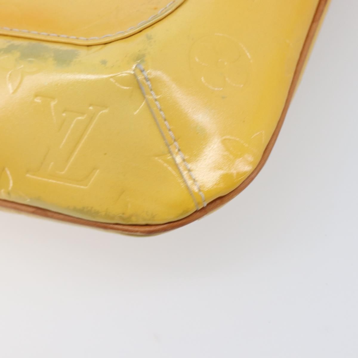 Louis Vuitton Thompson Street Monogram Vernis Yellow Patent_Leather Shoulder Bag Bag (Pre-Owned)