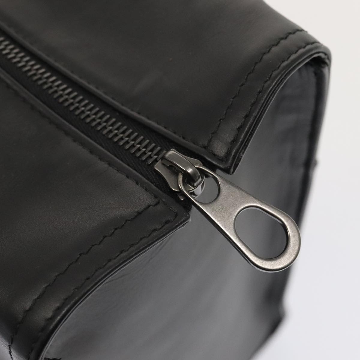 Bottega Veneta Intrecciato Black Leather Tote Bag (Pre-Owned)