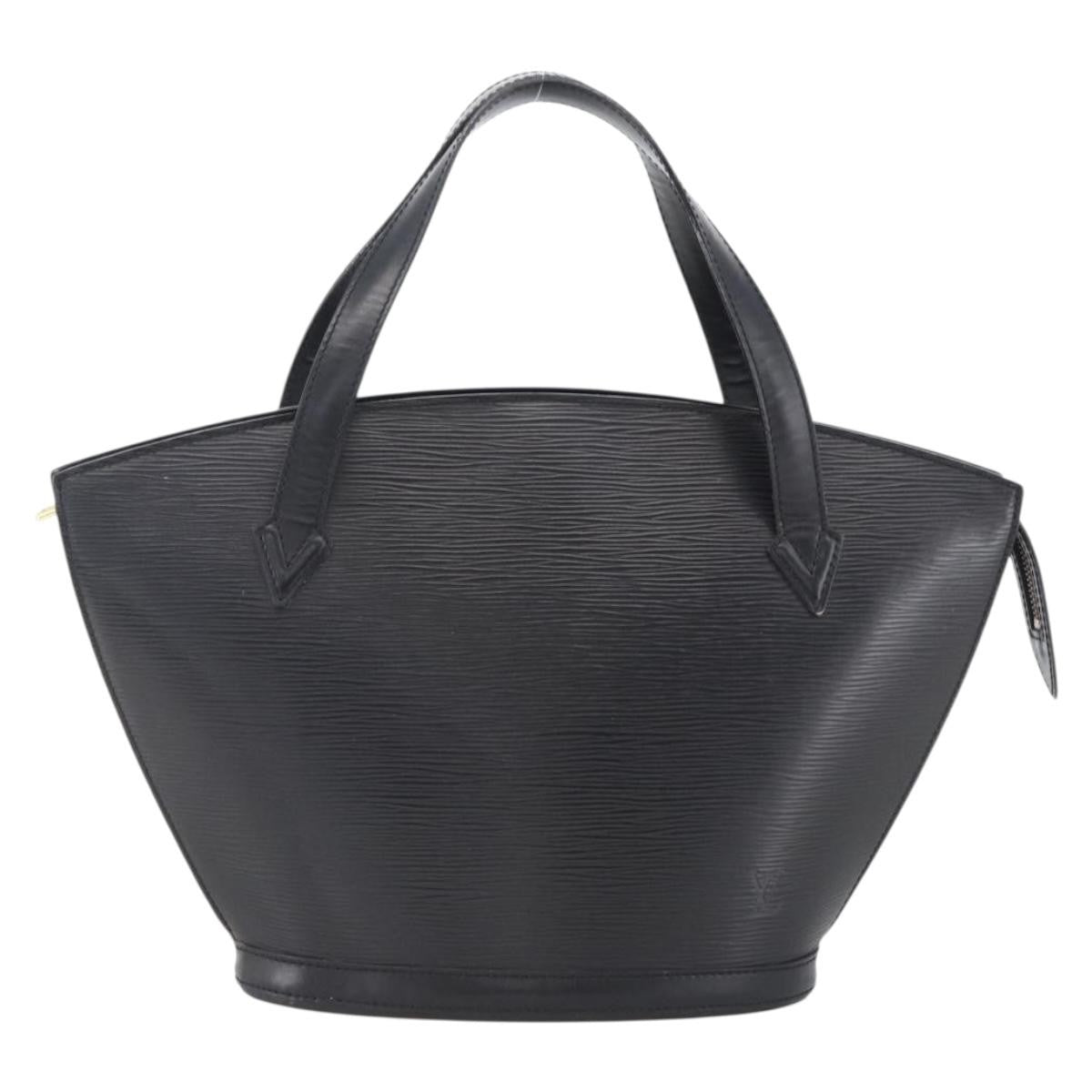 Louis Vuitton Saint Jacques Nm Epi Leather Black Leather Handbag (Pre-Owned)