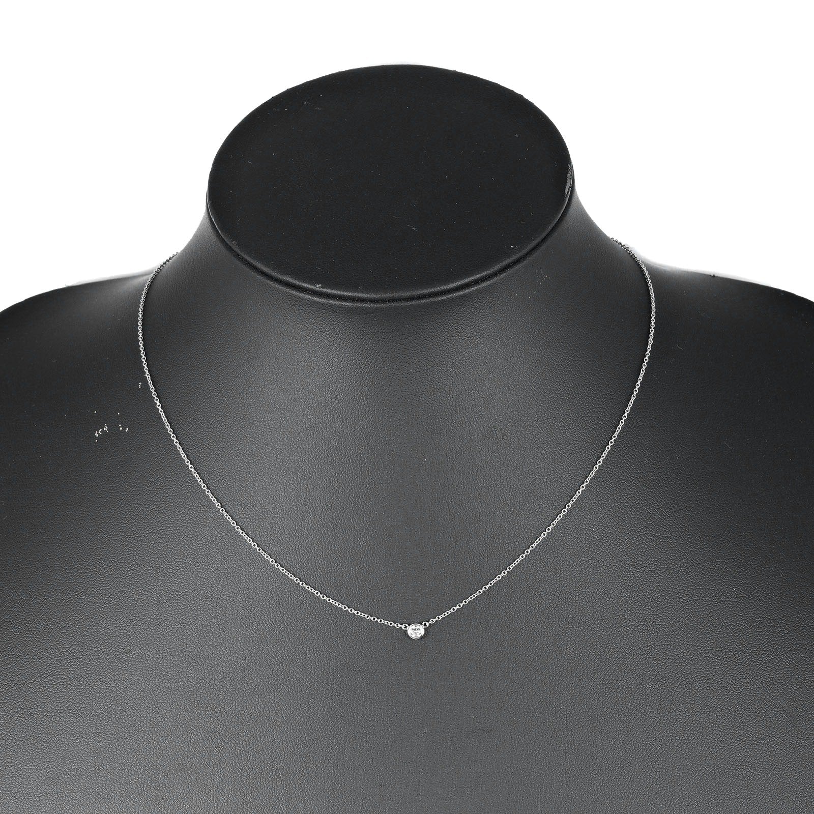 Tiffany & Co By The Yard Silver Platinum Necklace Jewelry (Pre-Owned)