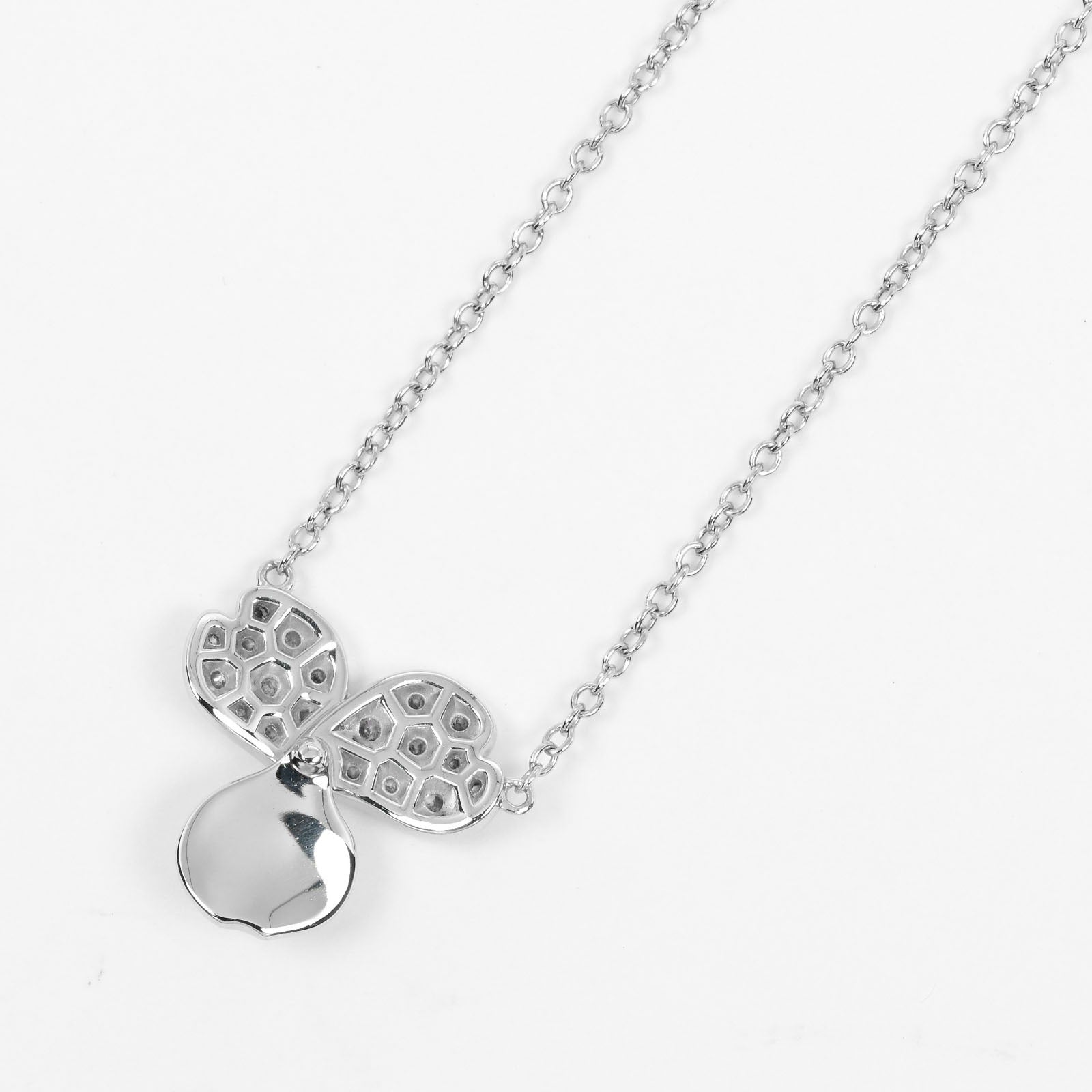 Tiffany & Co Paper Flowers Silver Platinum Necklace Jewelry (Pre-Owned)
