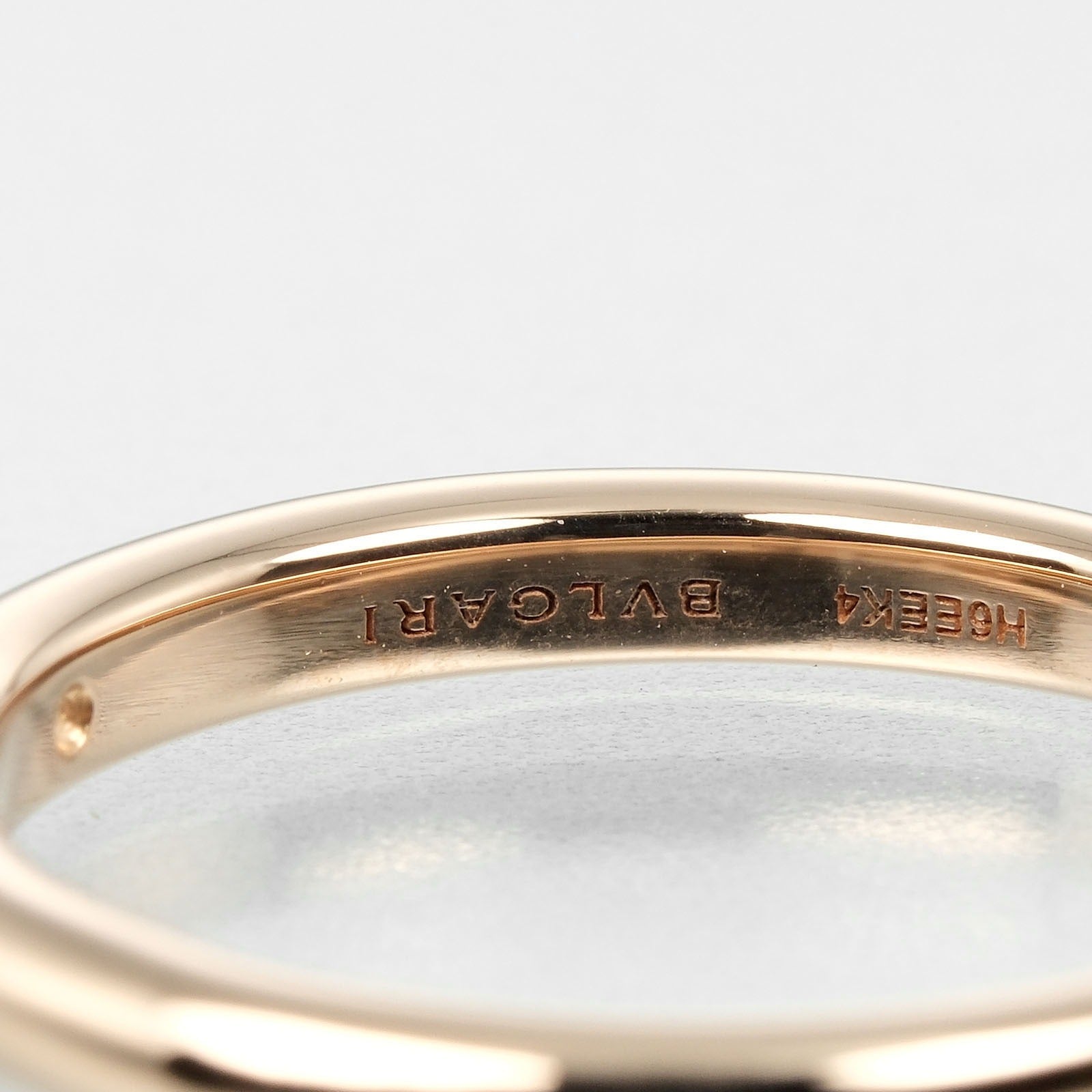 Bulgari Fedi Gold Rose Gold Ring Jewelry (Pre-Owned)