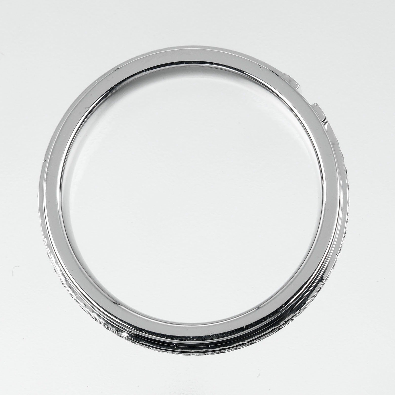 Tiffany & Co T Two Black White Gold Ring Jewelry (Pre-Owned)