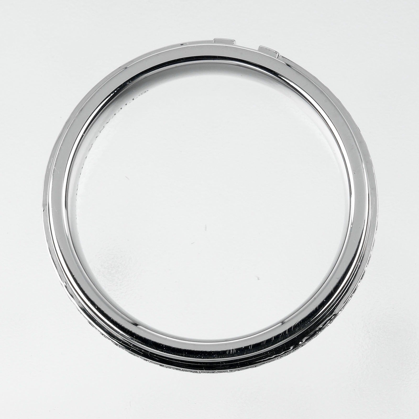 Tiffany & Co T Two Black White Gold Ring Jewelry (Pre-Owned)