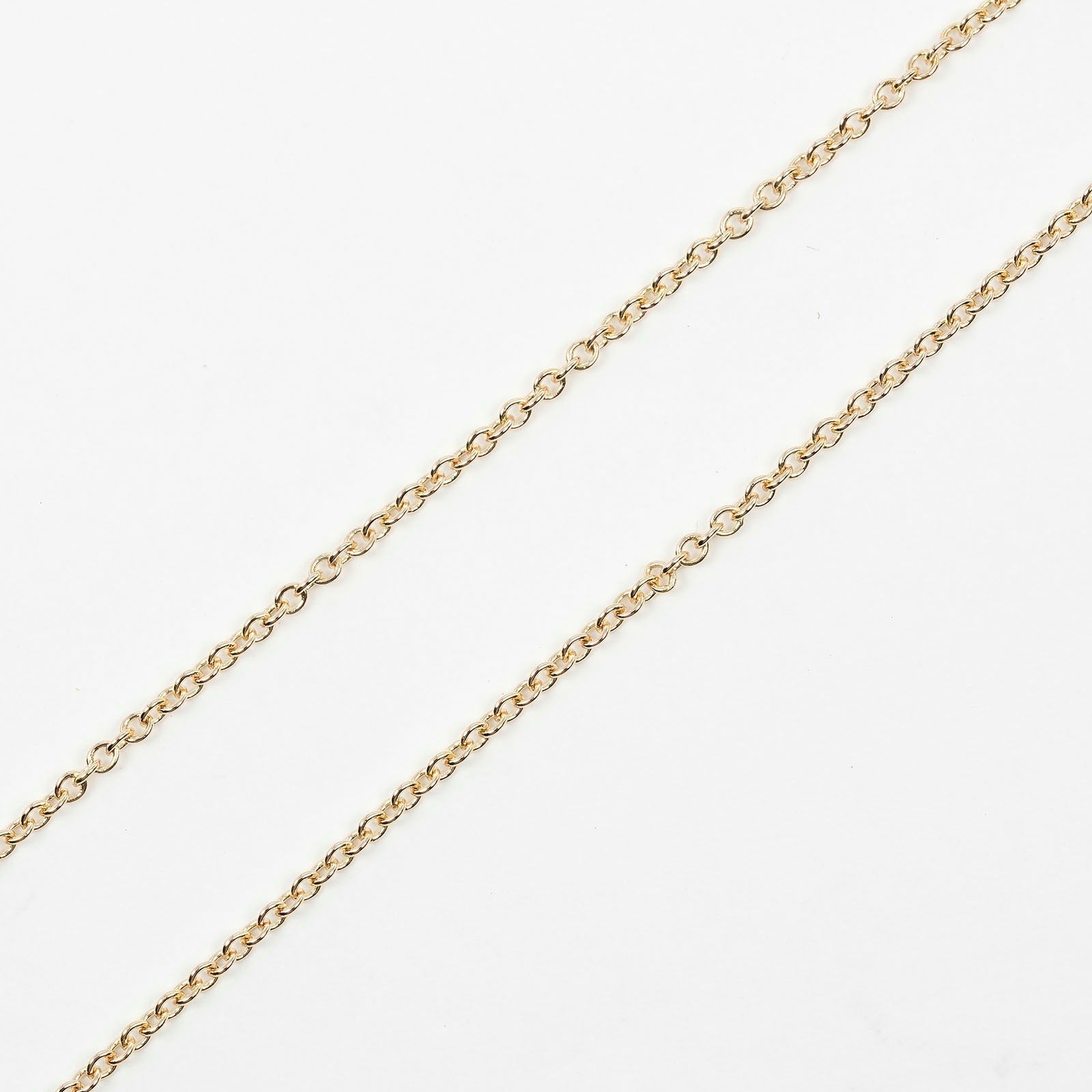 Tiffany & Co By The Yard Gold Rose Gold Necklace Jewelry (Pre-Owned)