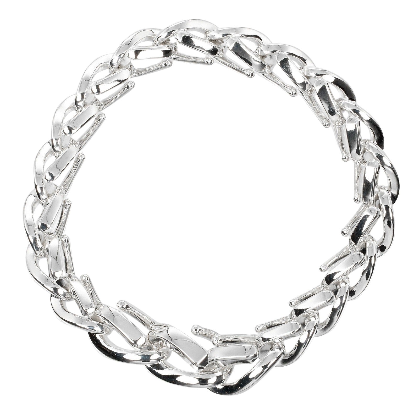 Tiffany & Co Bracelet A Maillon Silver Silver Bracelet Jewelry (Pre-Owned)