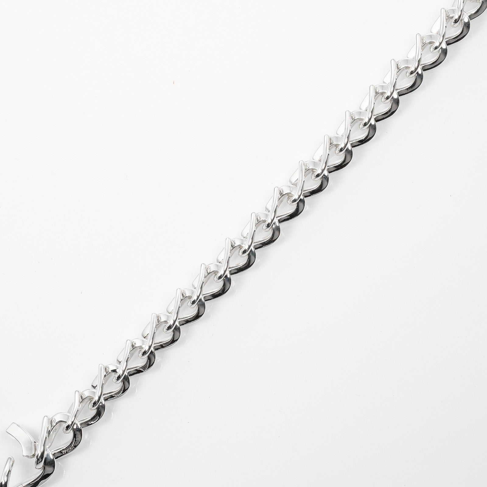 Tiffany & Co Bracelet A Maillon Silver Silver Bracelet Jewelry (Pre-Owned)