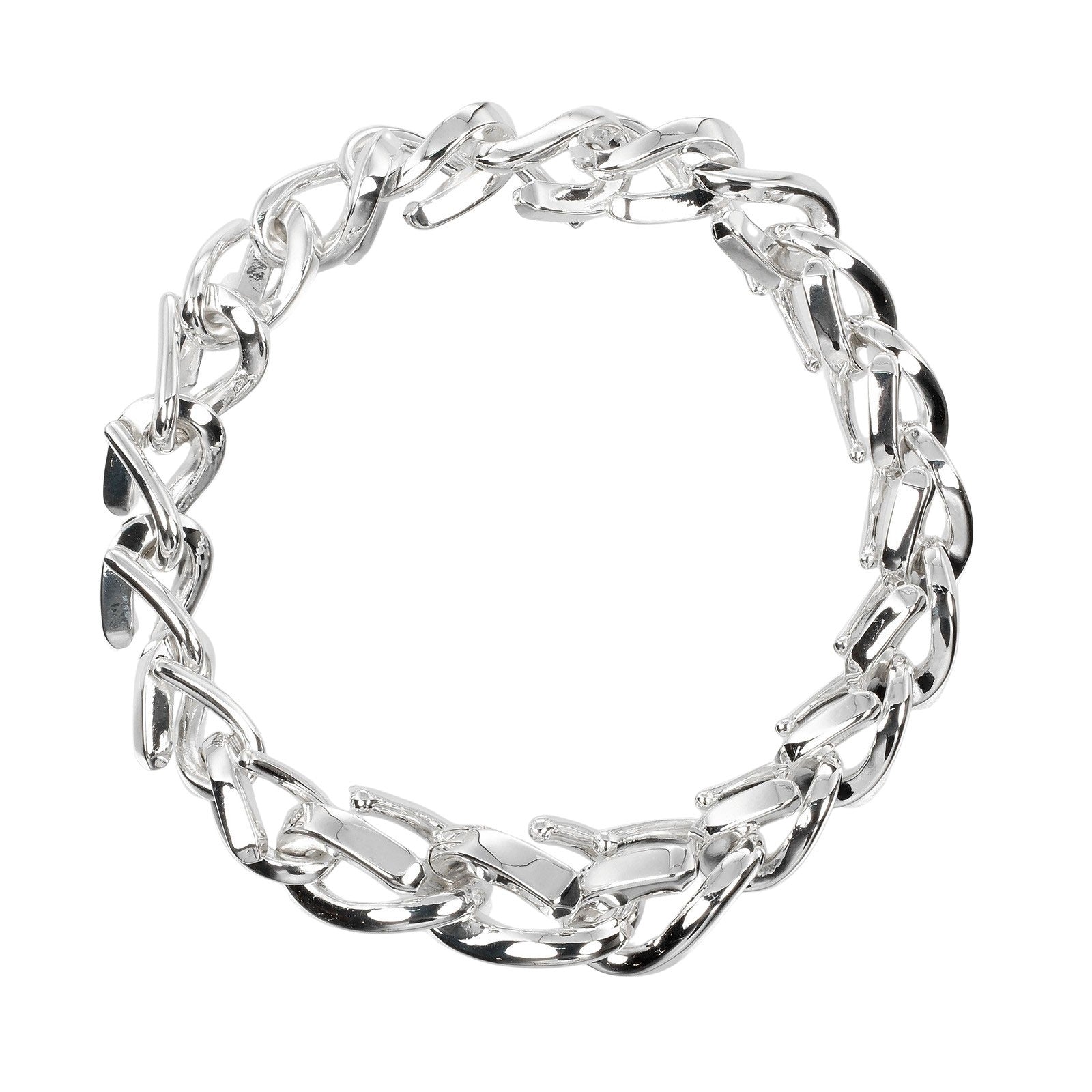 Tiffany & Co Bracelet A Maillon Silver Silver Bracelet Jewelry (Pre-Owned)
