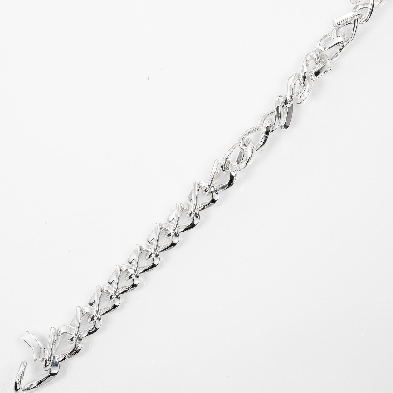 Tiffany & Co Bracelet A Maillon Silver Silver Bracelet Jewelry (Pre-Owned)