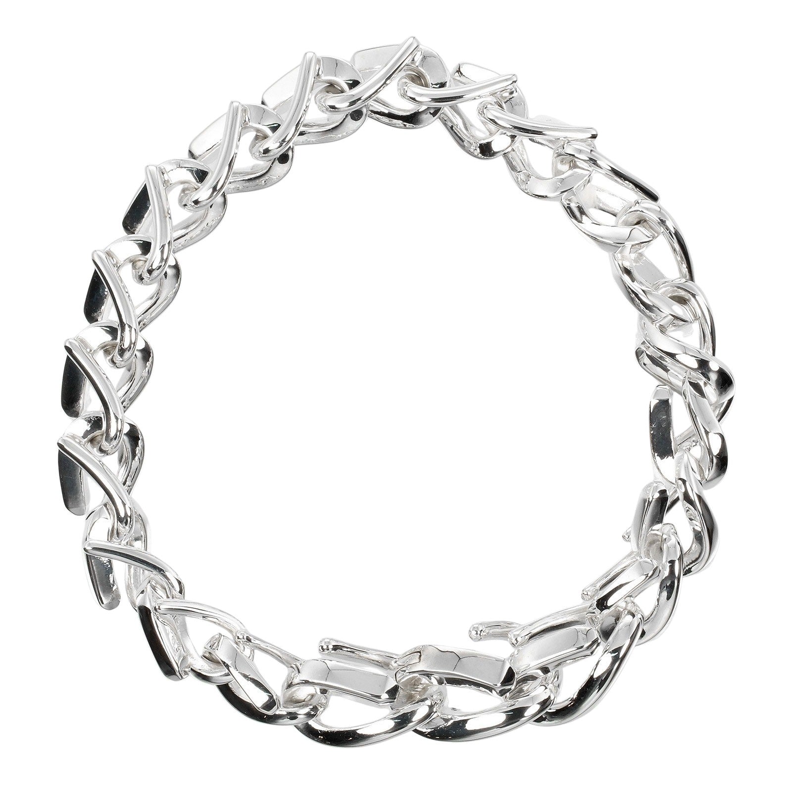 Tiffany & Co Bracelet A Maillon Silver Silver Bracelet Jewelry (Pre-Owned)