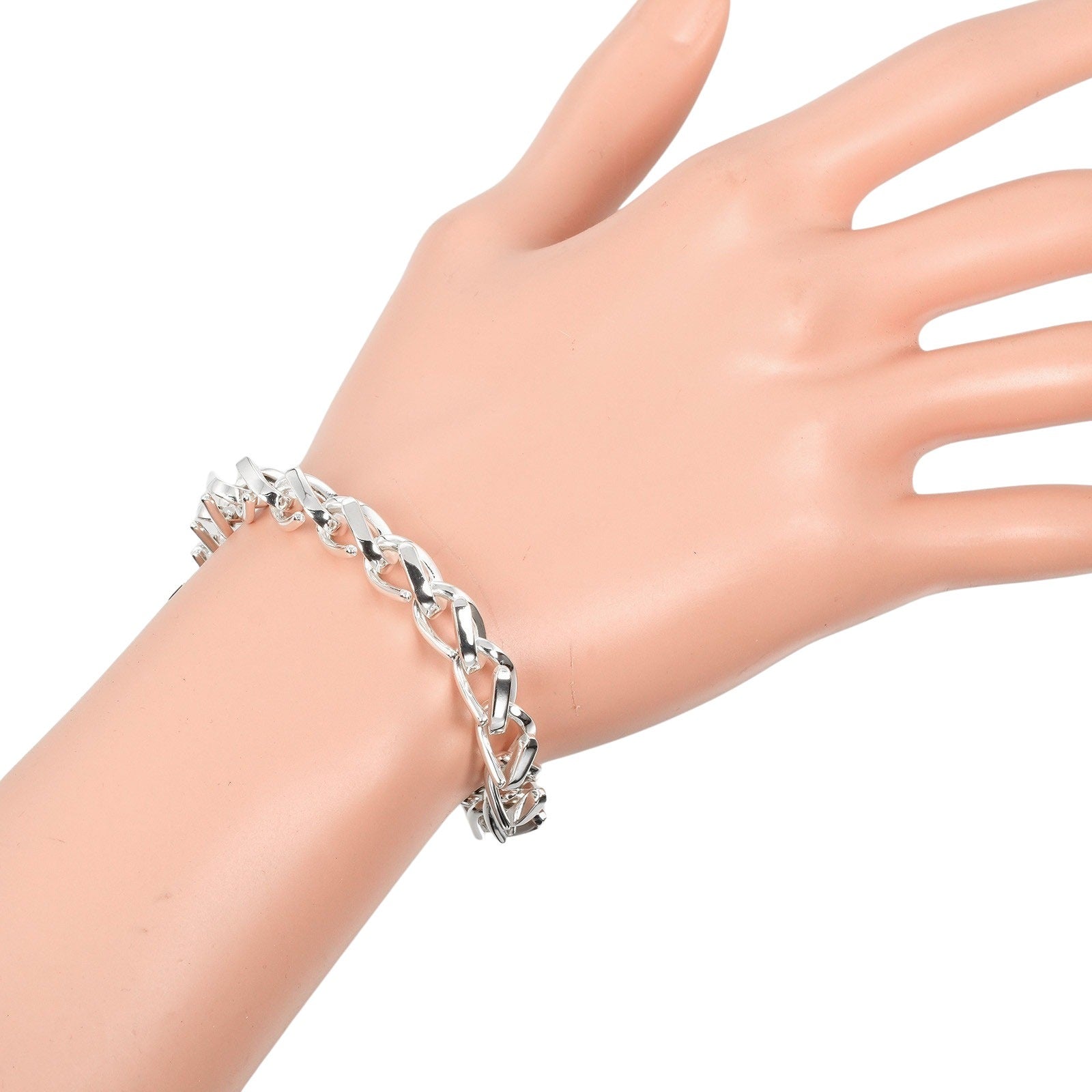 Tiffany & Co Bracelet A Maillon Silver Silver Bracelet Jewelry (Pre-Owned)