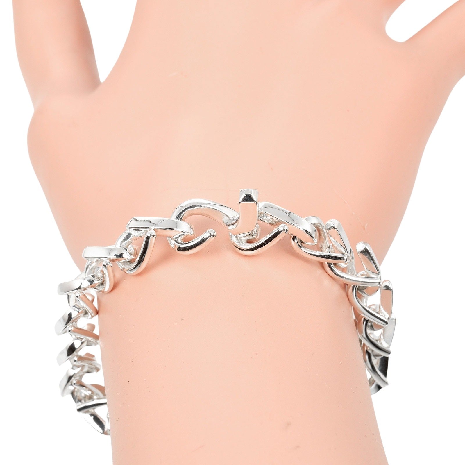 Tiffany & Co Bracelet A Maillon Silver Silver Bracelet Jewelry (Pre-Owned)