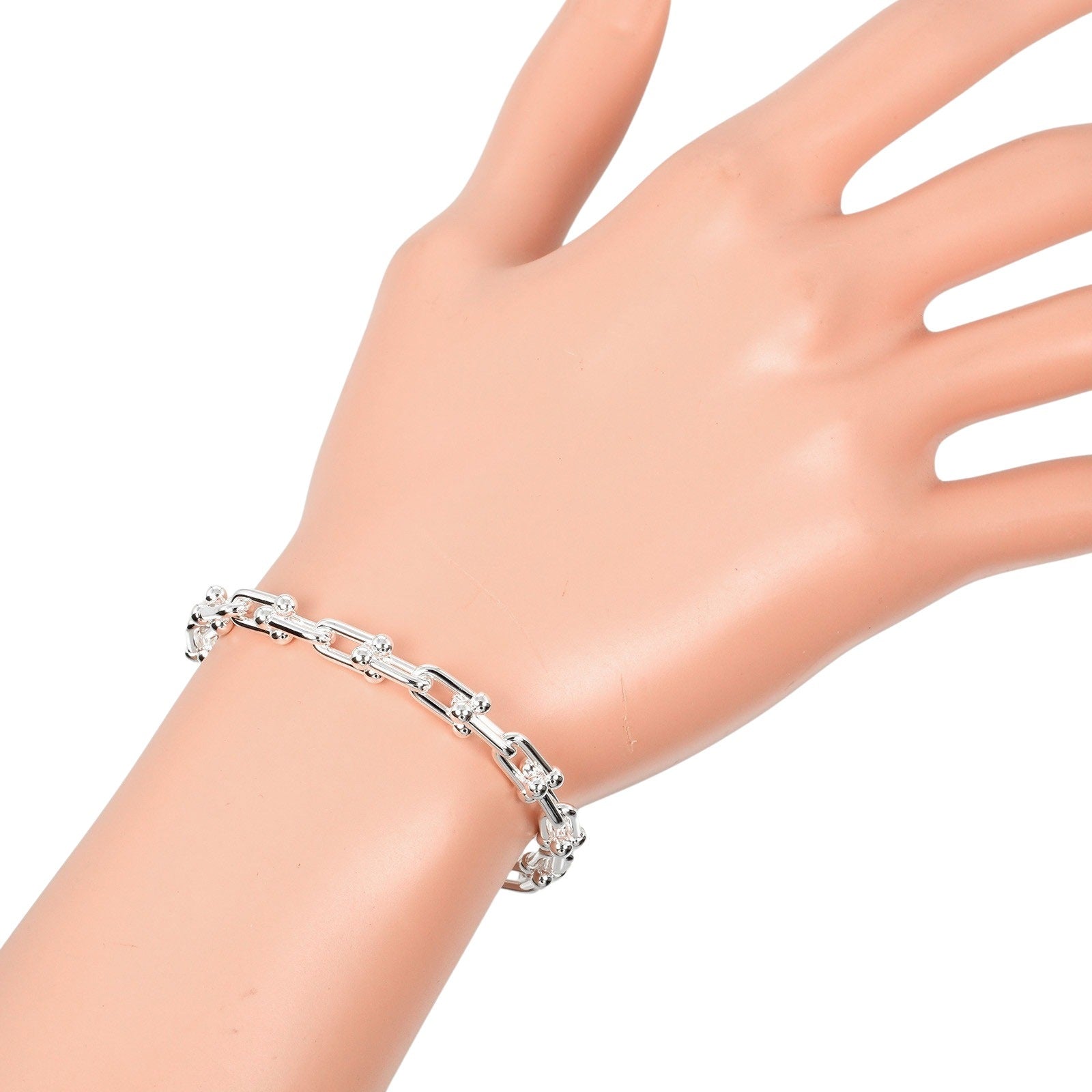 Tiffany & Co Hardwear Silver Silver Bracelet Jewelry (Pre-Owned)