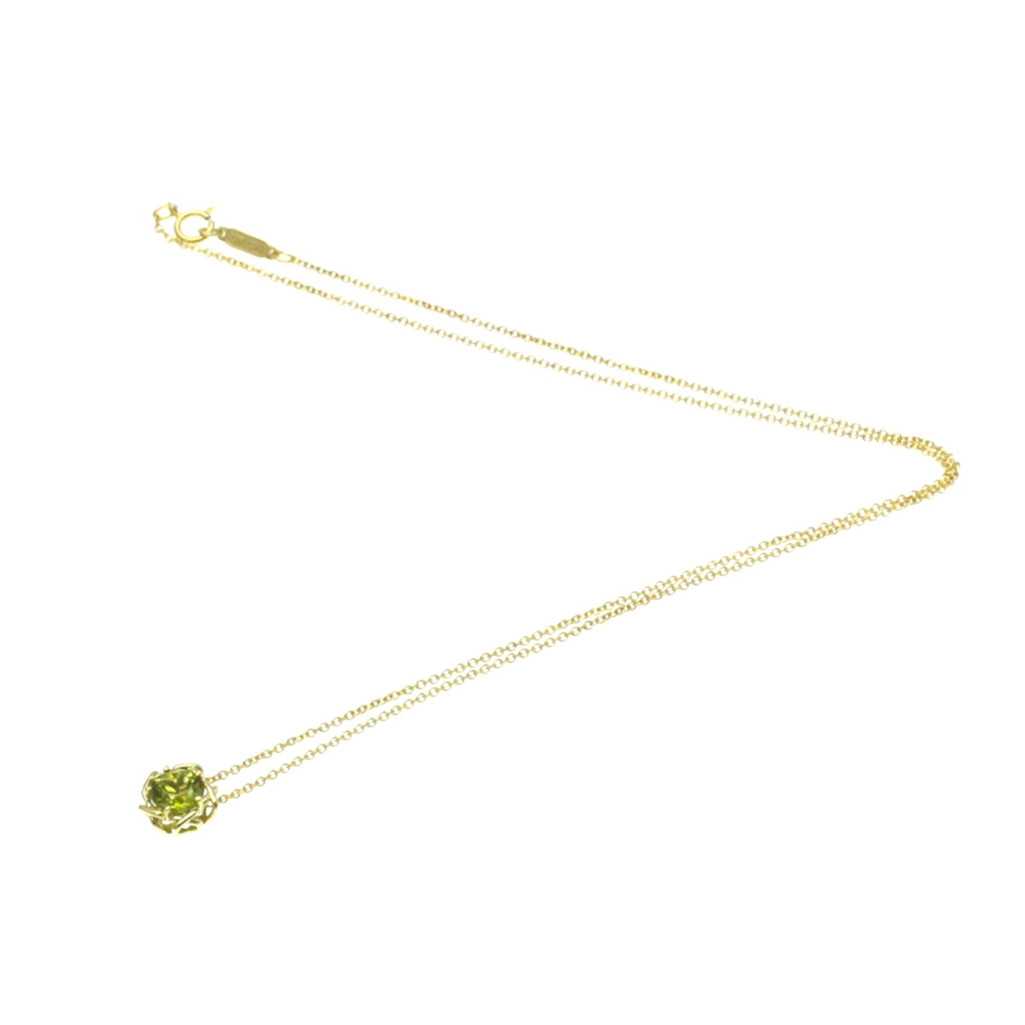 Tiffany & Co Kiss Gold Yellow Gold Necklace Jewelry (Pre-Owned)