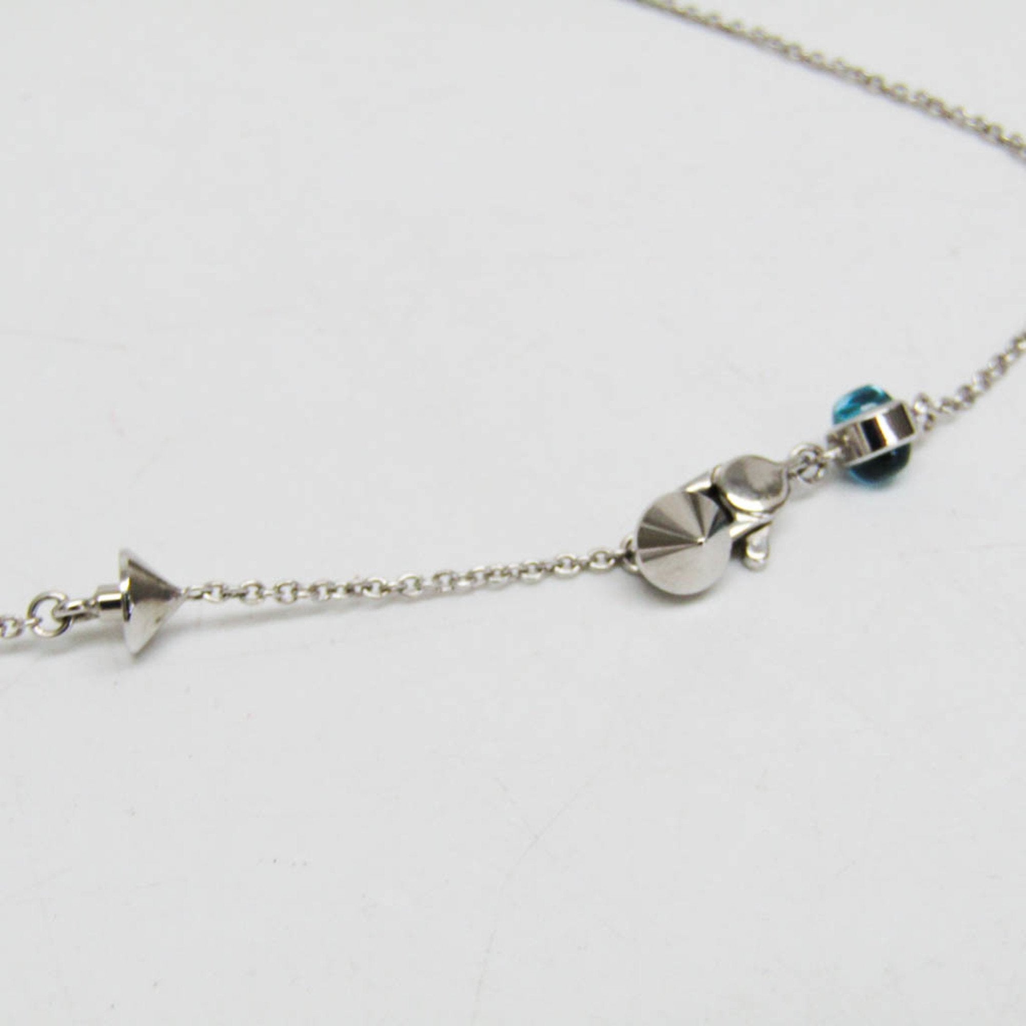 Gucci Silver Silver Necklace Jewelry (Pre-Owned)