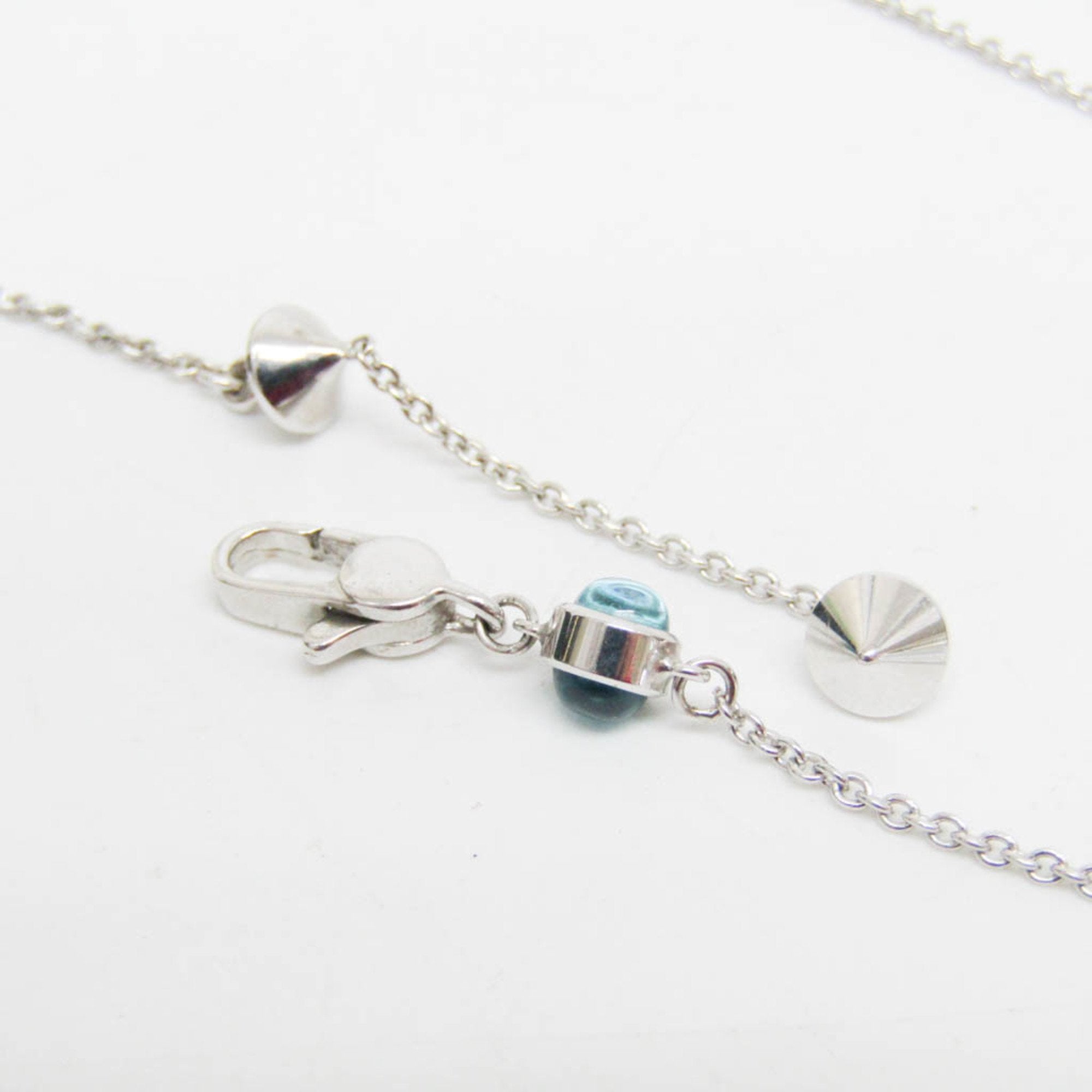 Gucci Silver Silver Necklace Jewelry (Pre-Owned)