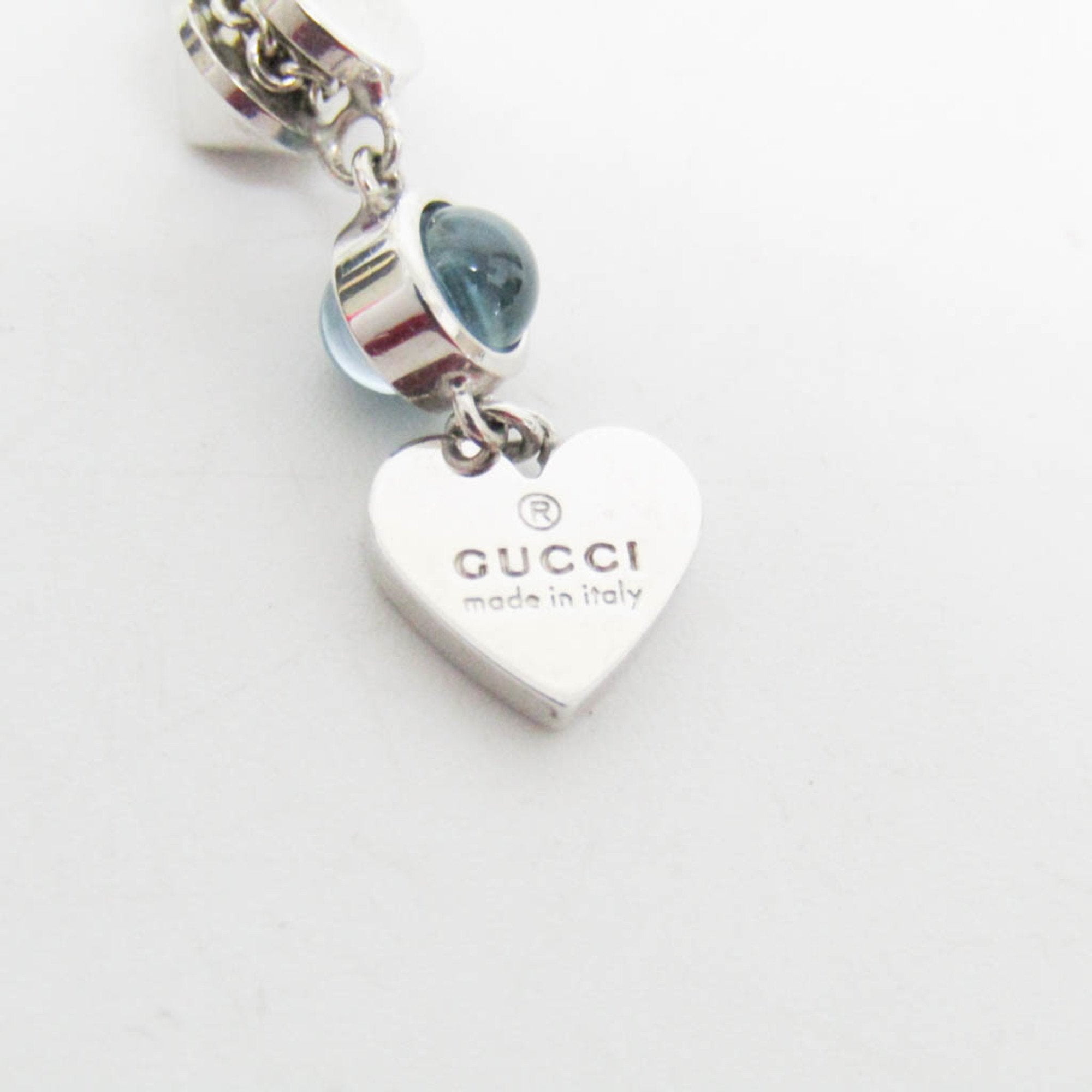 Gucci Silver Silver Necklace Jewelry (Pre-Owned)