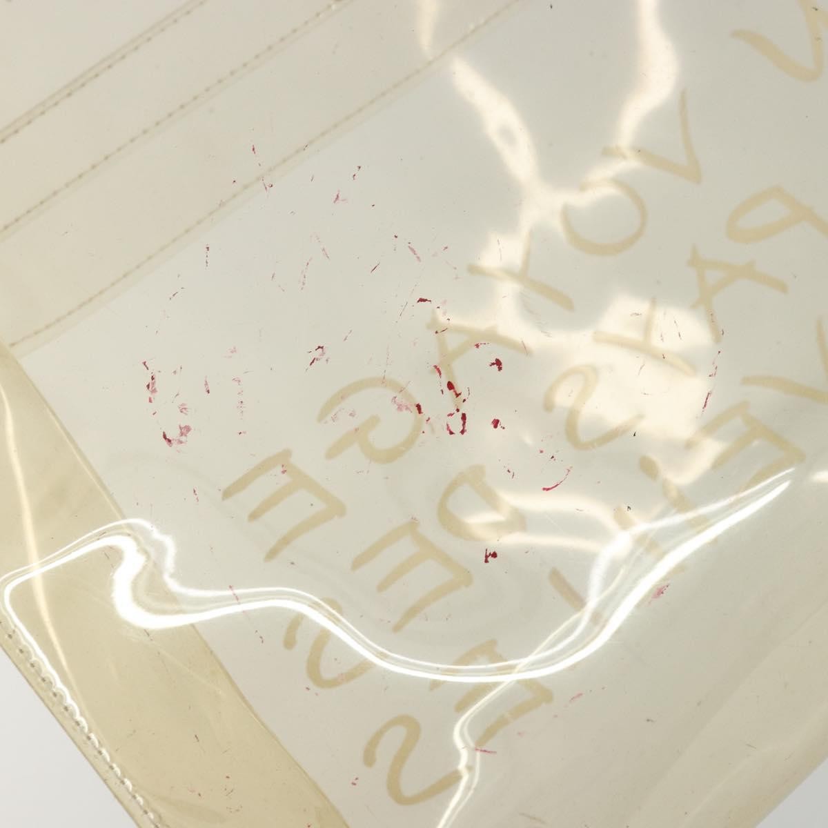 Hermes Kelly Souvenir Vinyl Clear Plastic Handbag (Pre-Owned)