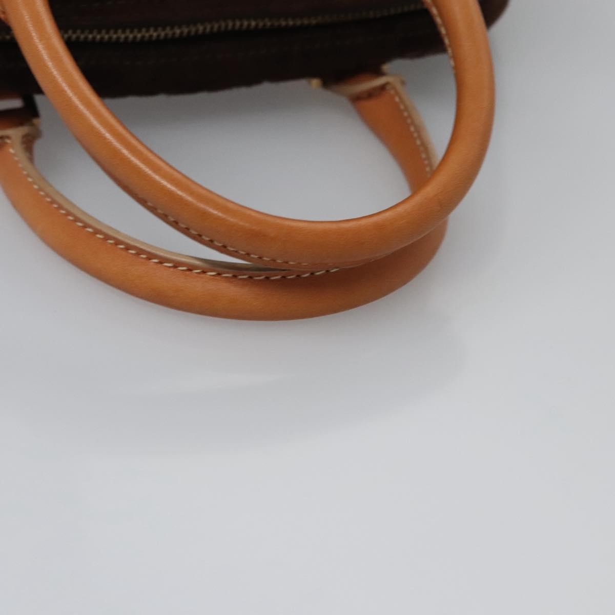 Celine C Macadam Canvas Brown Canvas Handbag (Pre-Owned)