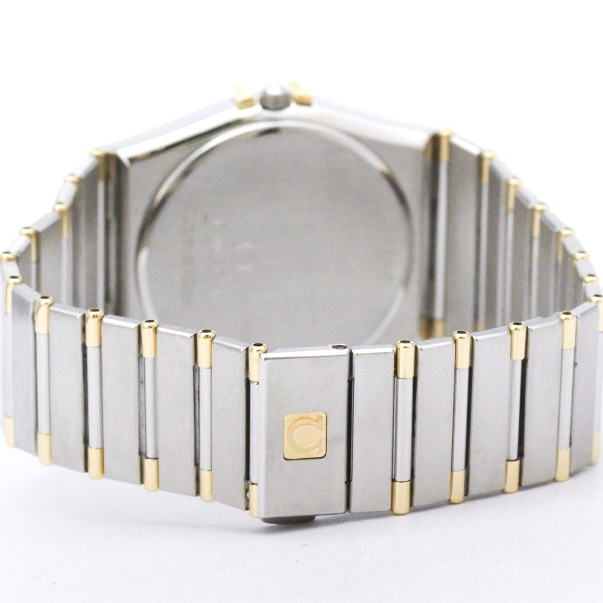 Omega Constellation Quartz Stainless Steel And Yellow Gold Watch (Pre-Owned)