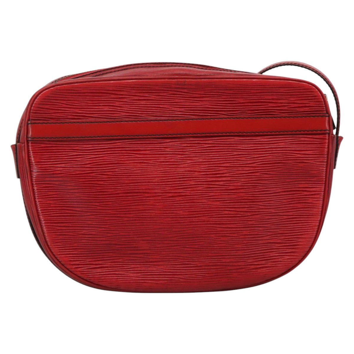 Louis Vuitton Jeune Fille Red Leather Shoulder Bag (Pre-Owned)