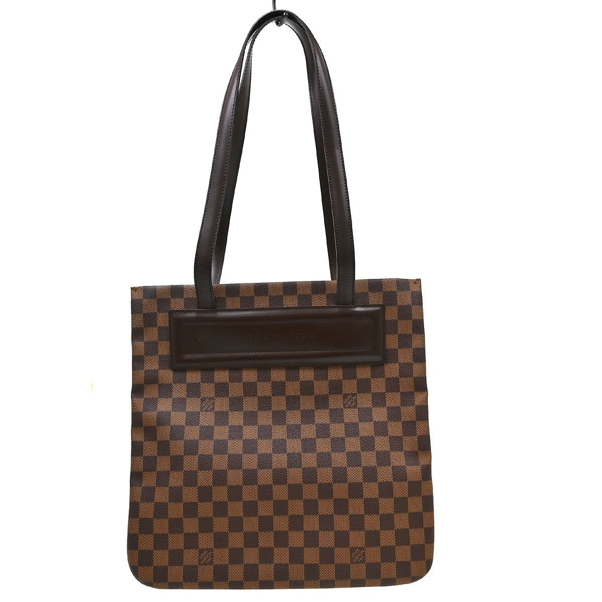 Louis Vuitton Clifton Damier Ebene Brown Canvas Tote Bag Bag (Pre-Owned)