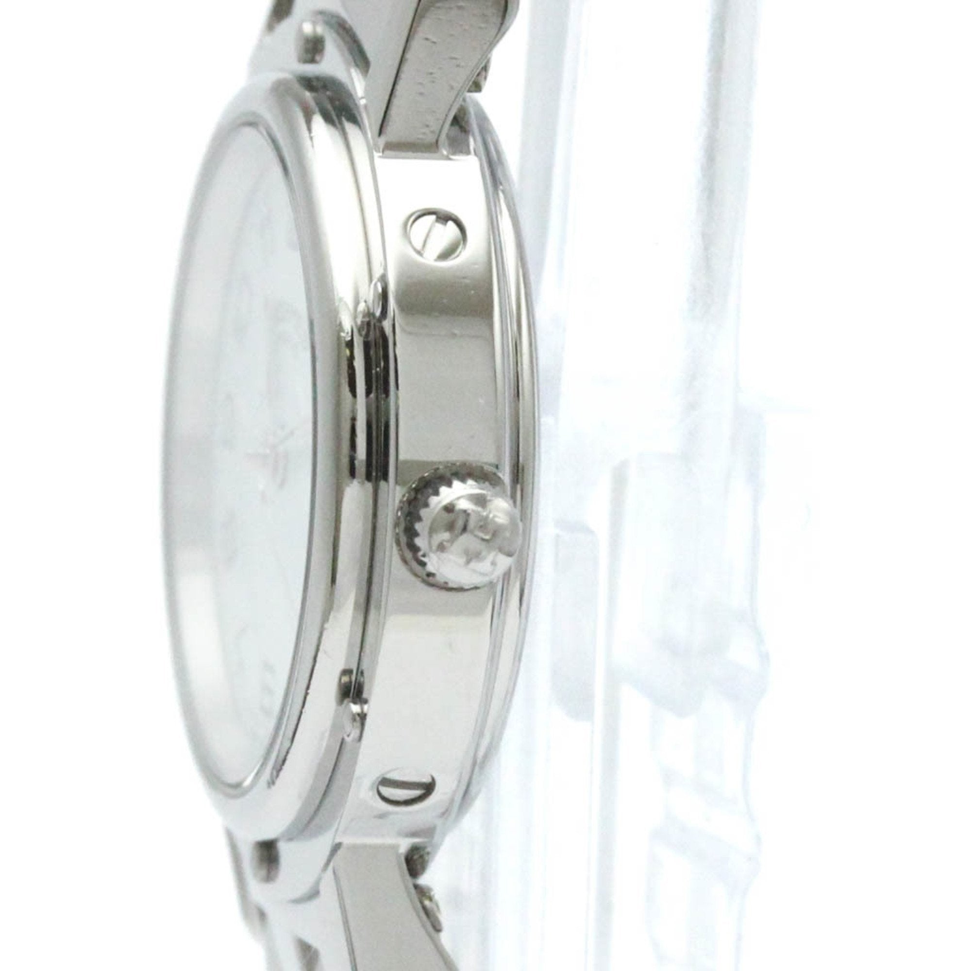 Hermès Clipper White Steel Bag Watch (Pre-Owned)