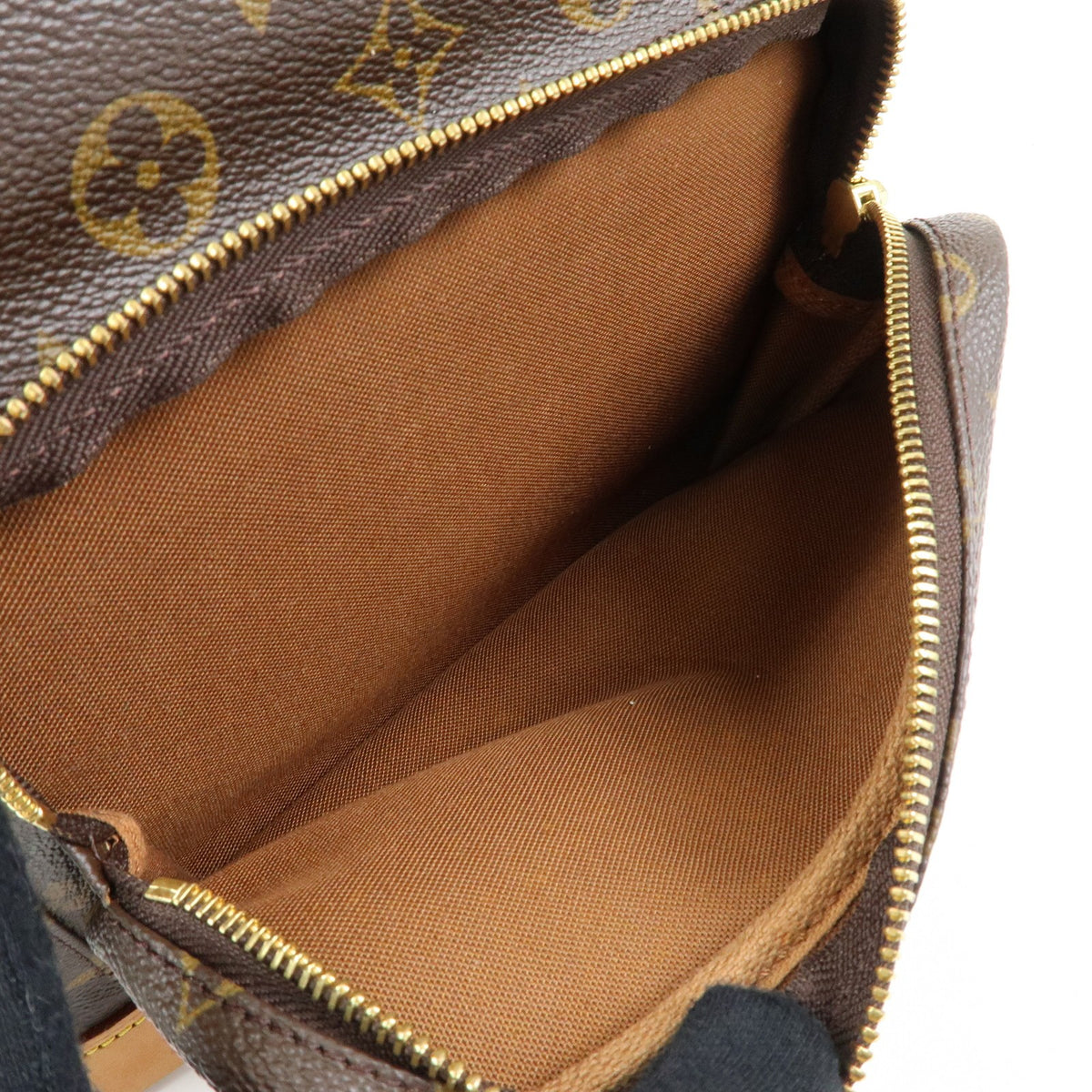 Louis Vuitton Vintage Montsouris Monogram Canvas Brown Canvas Backpack Bag (Pre-Owned)