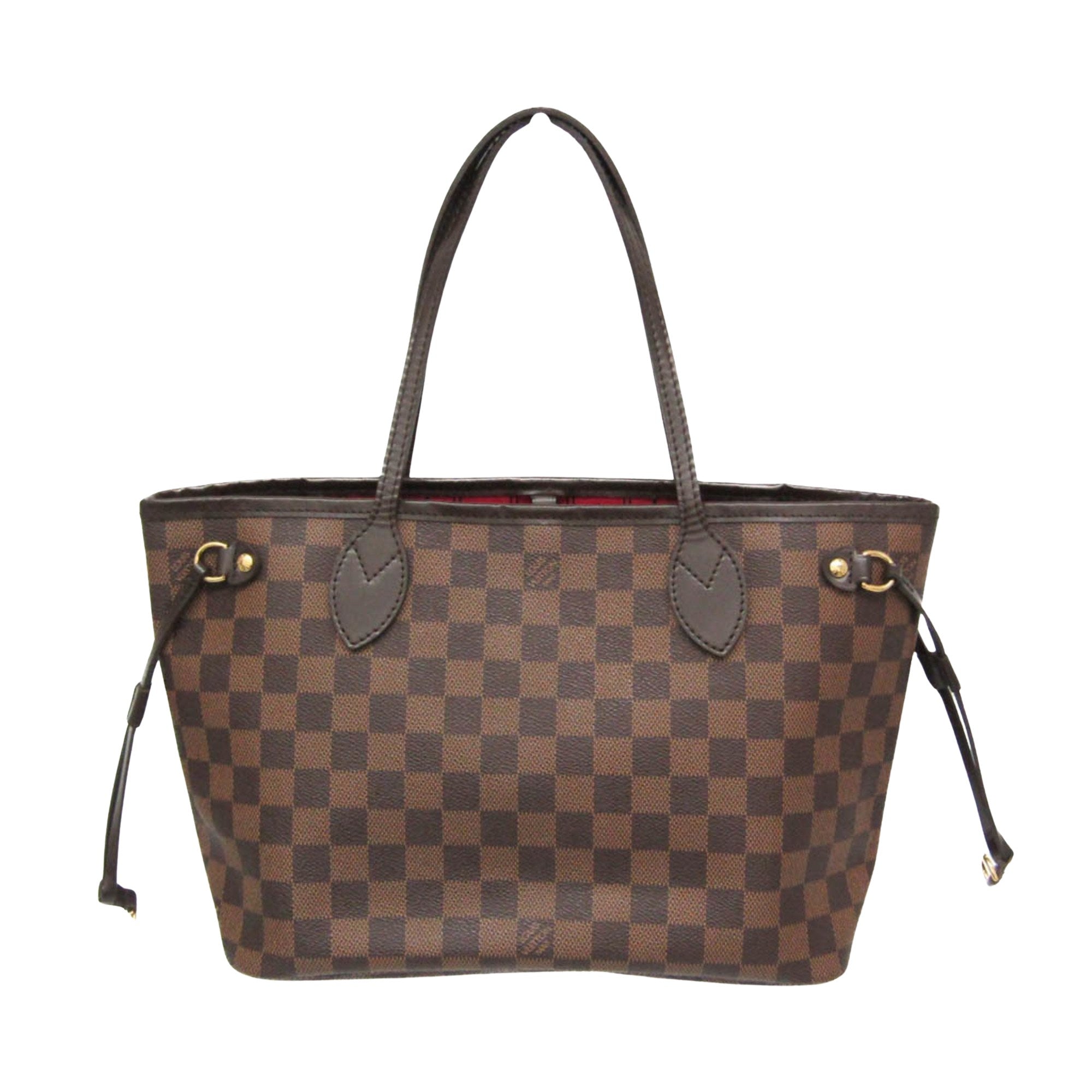 Louis Vuitton Neverfull Pm Brown Canvas Tote Bag (Pre-Owned)