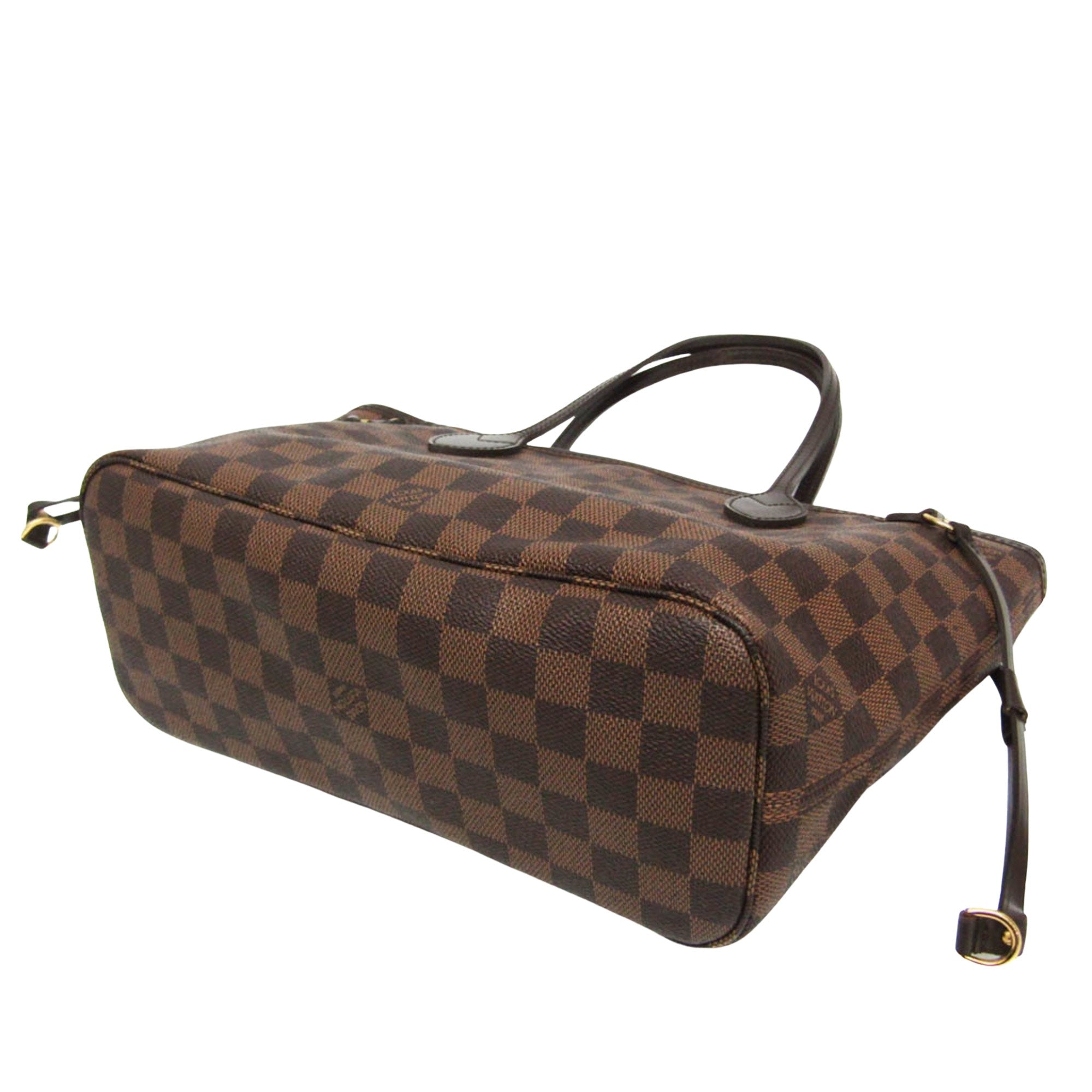 Louis Vuitton Neverfull Pm Brown Canvas Tote Bag (Pre-Owned)