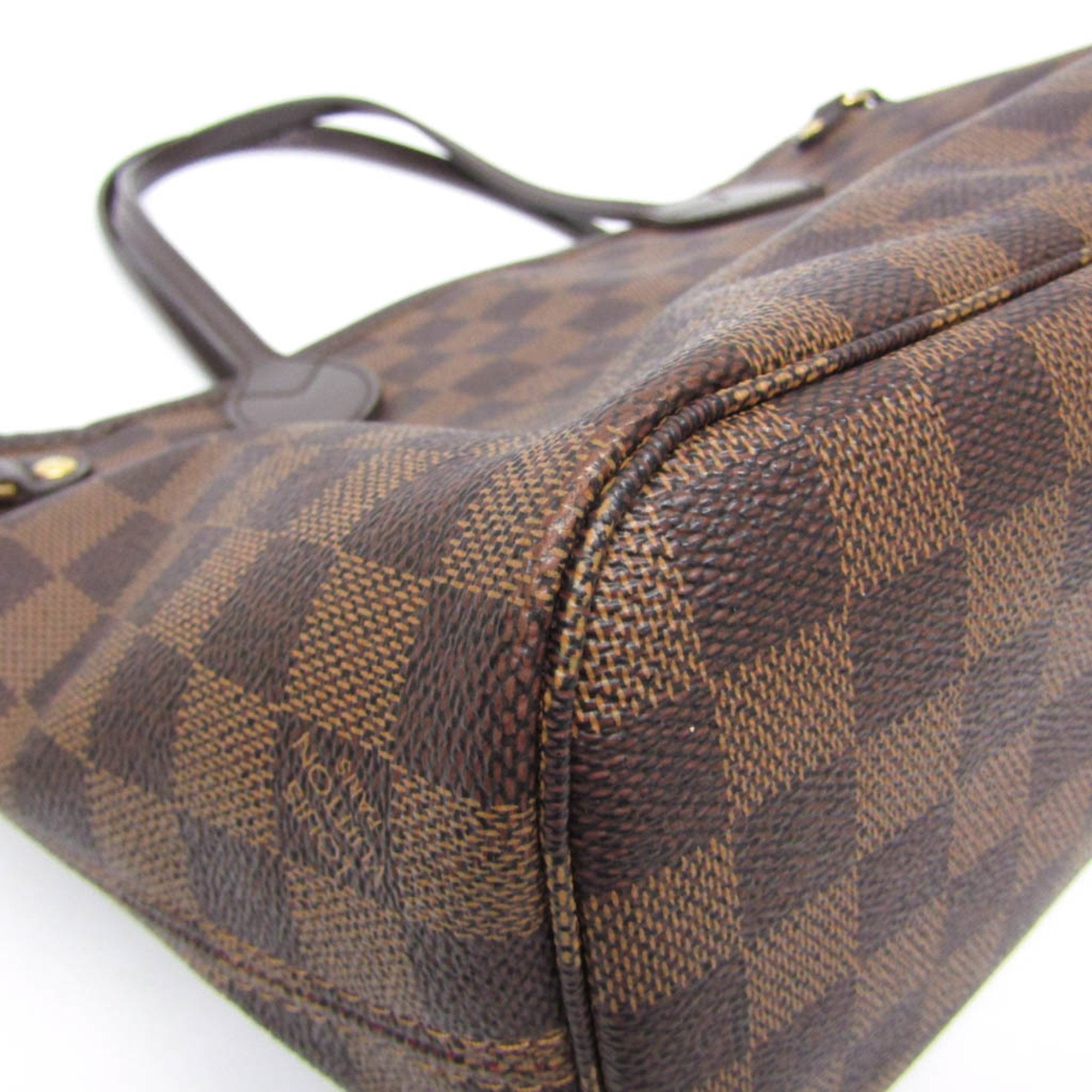 Louis Vuitton Neverfull Pm Brown Canvas Tote Bag (Pre-Owned)