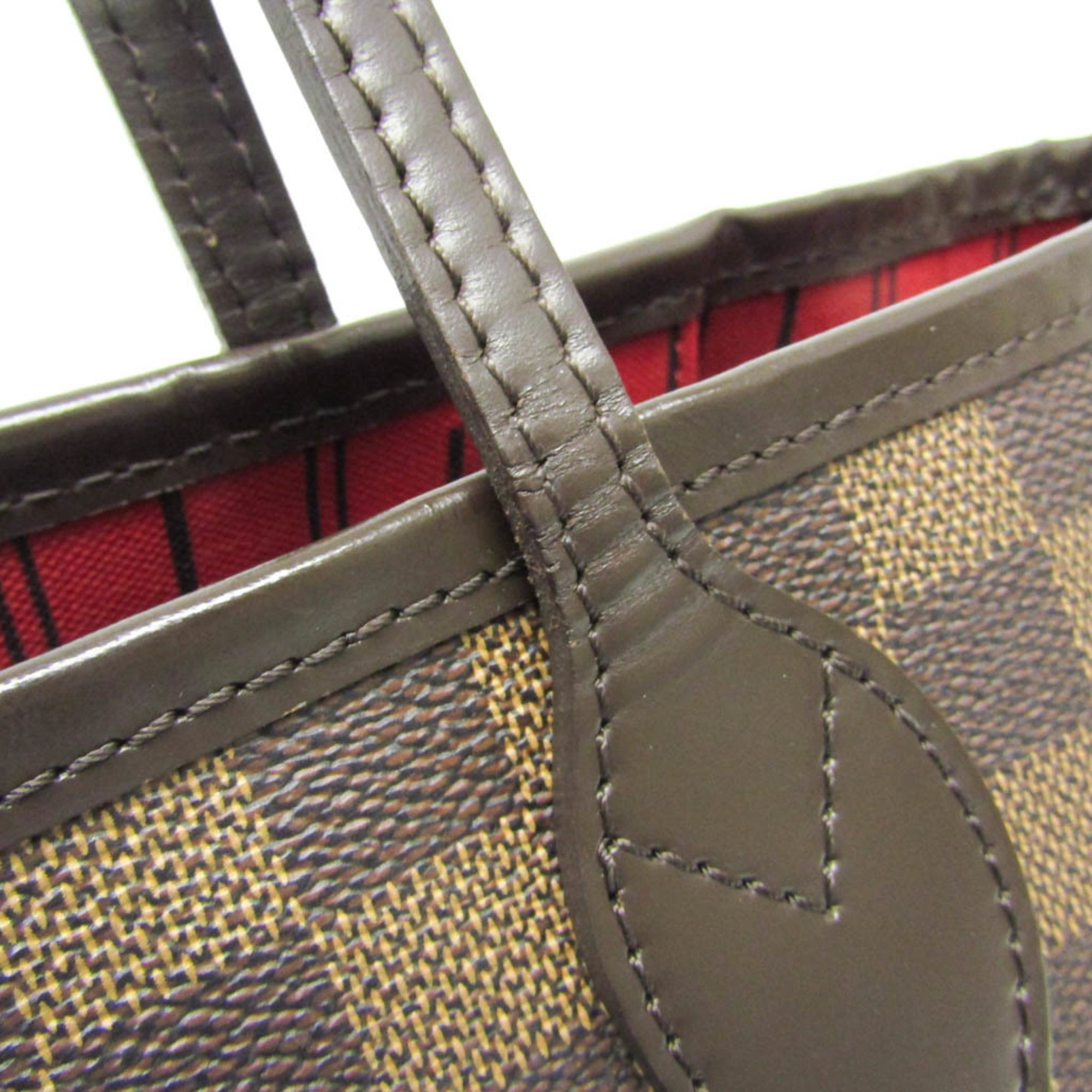 Louis Vuitton Neverfull Pm Brown Canvas Tote Bag (Pre-Owned)