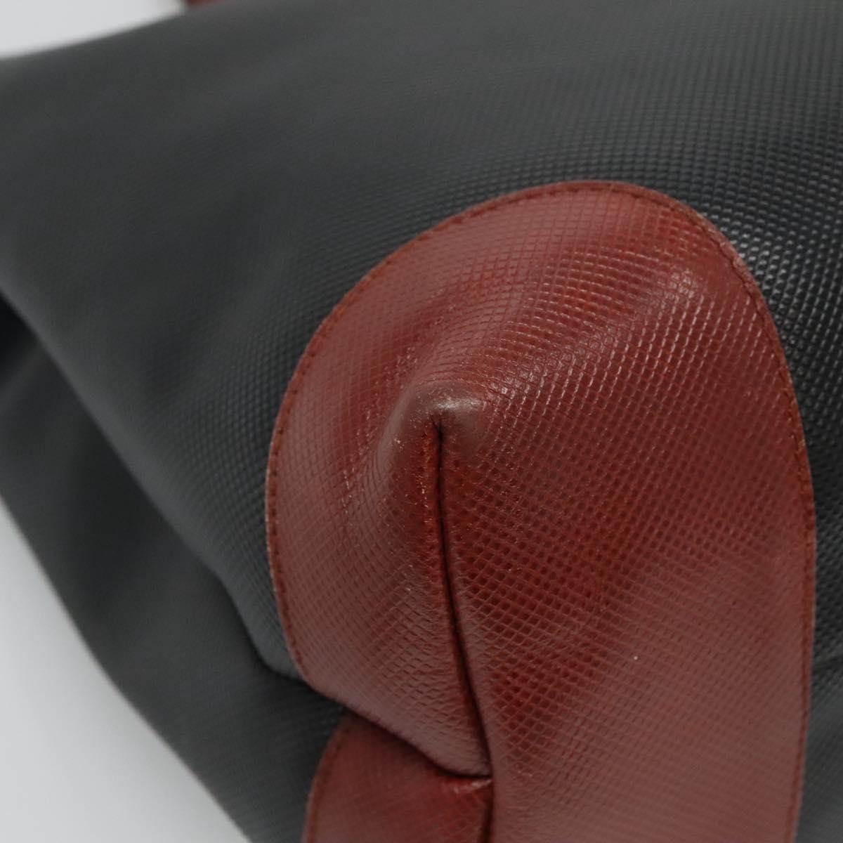 Bottega Veneta Black Canvas Tote Bag (Pre-Owned)
