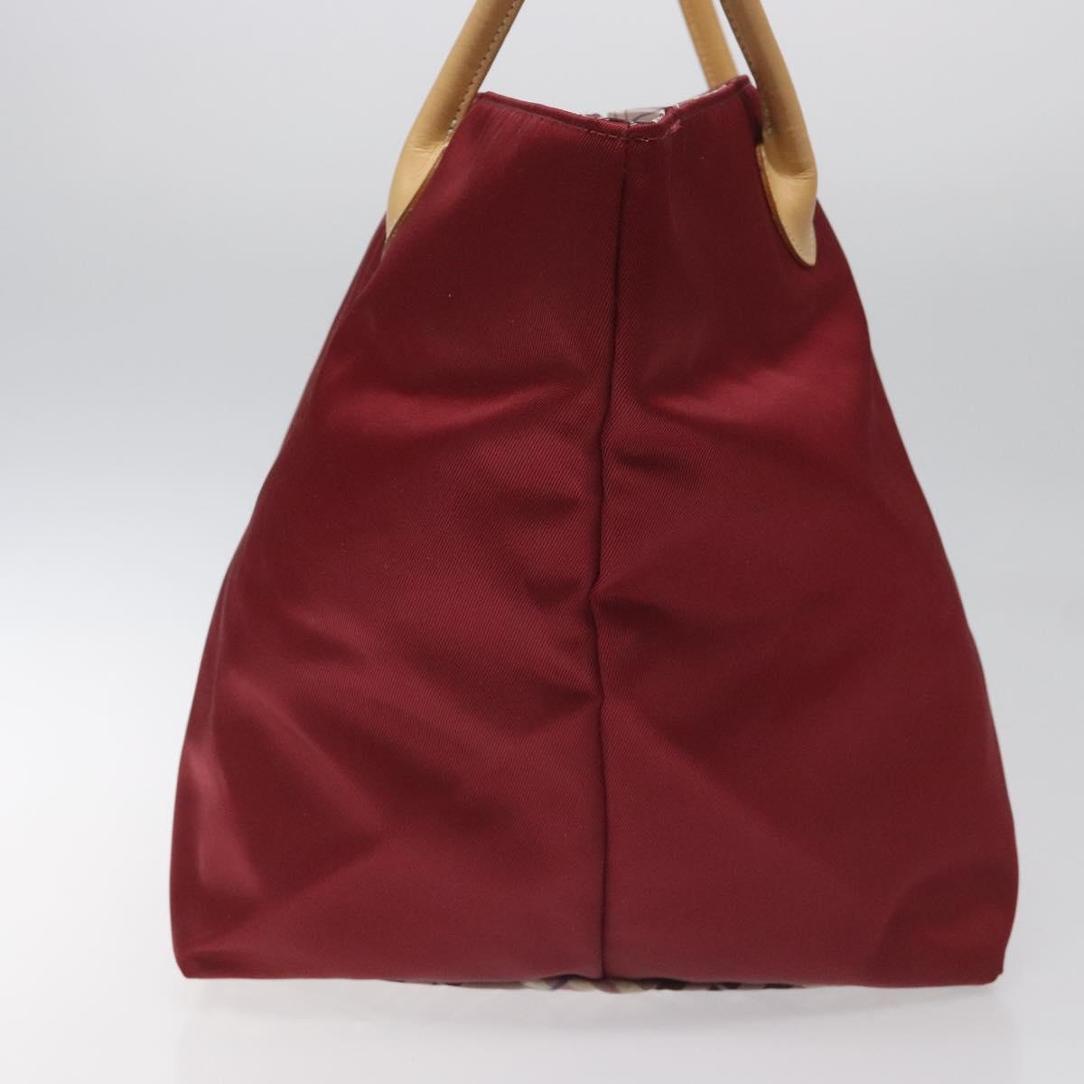 Burberry Blue Label Red Synthetic Tote Bag (Pre-Owned)