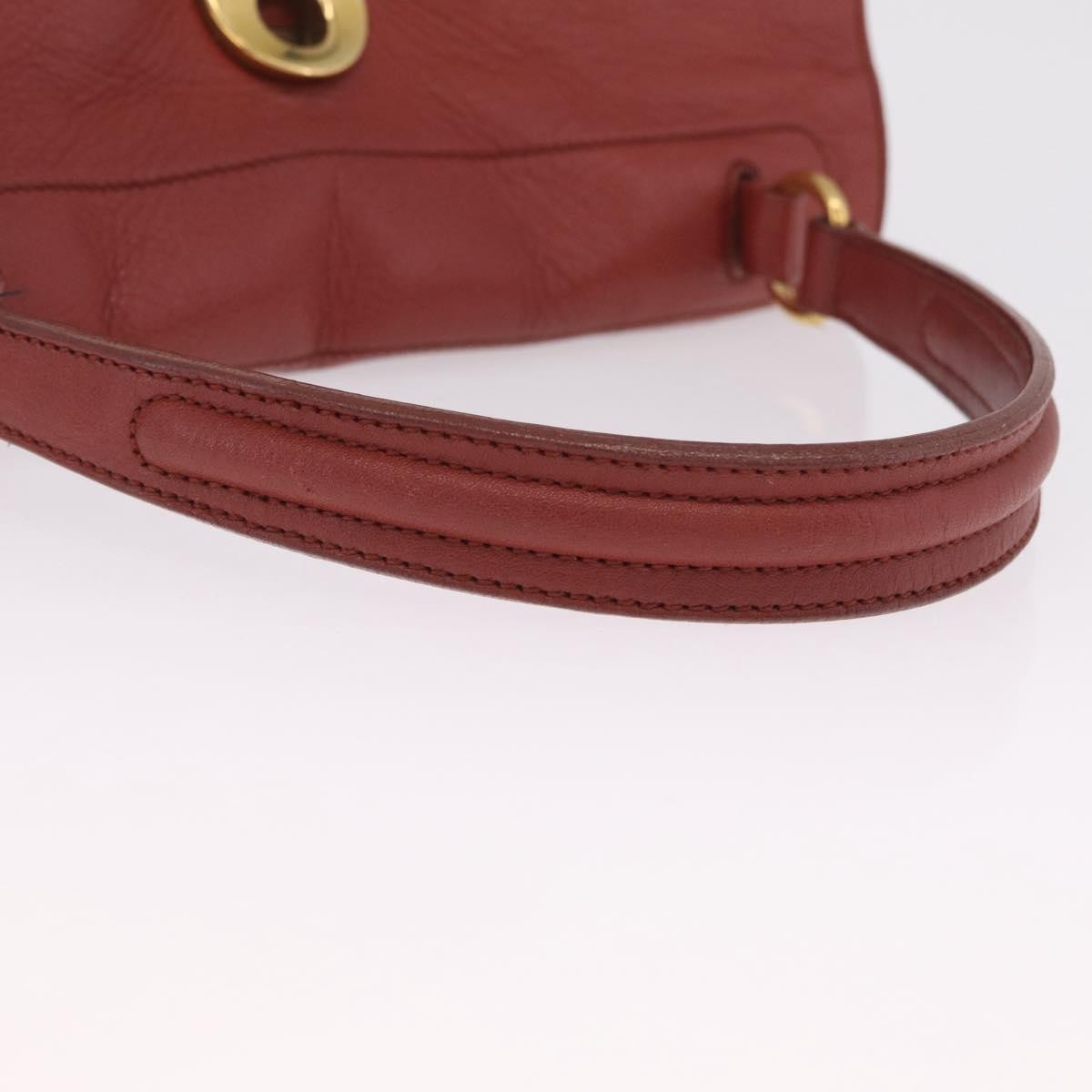 Saint Laurent Muse Two Leather Brown Leather Handbag (Pre-Owned)