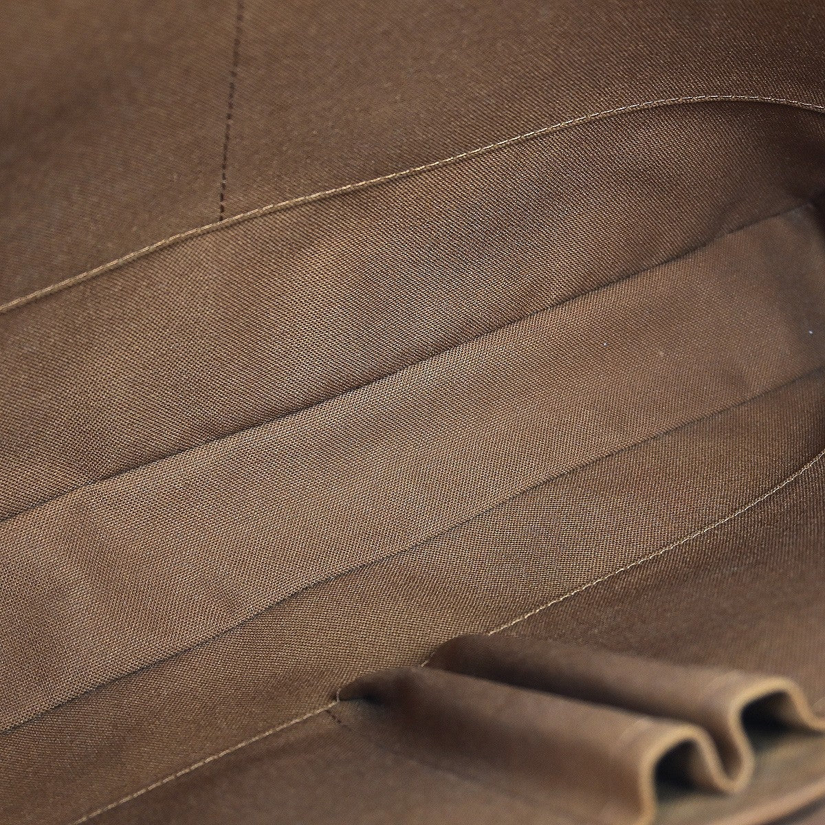 Louis Vuitton Porte-Documents Voyage Monogram Brown Canvas Briefcase Bag (Pre-Owned)