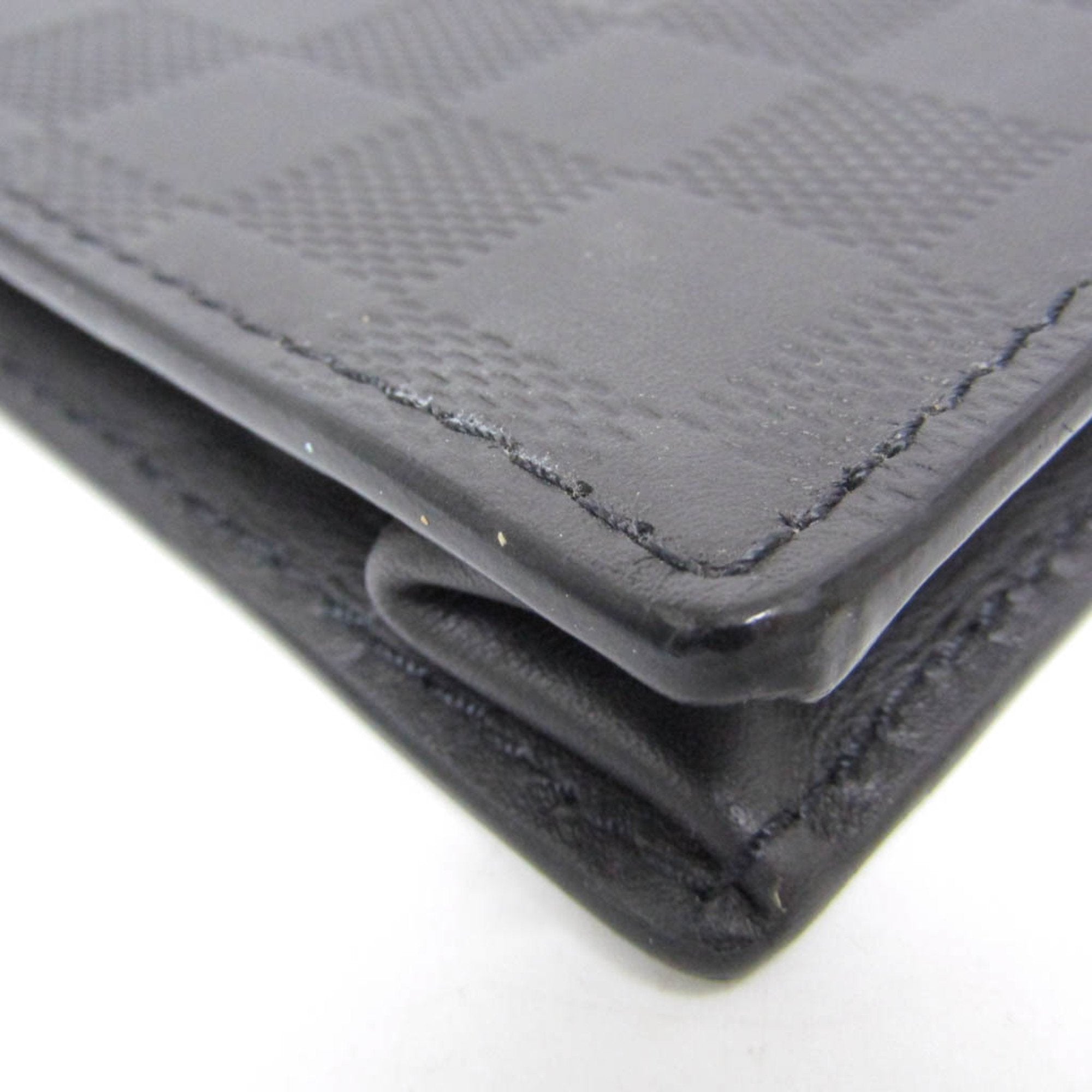 Louis Vuitton Takeoff Black Canvas Clutch Bag (Pre-Owned)