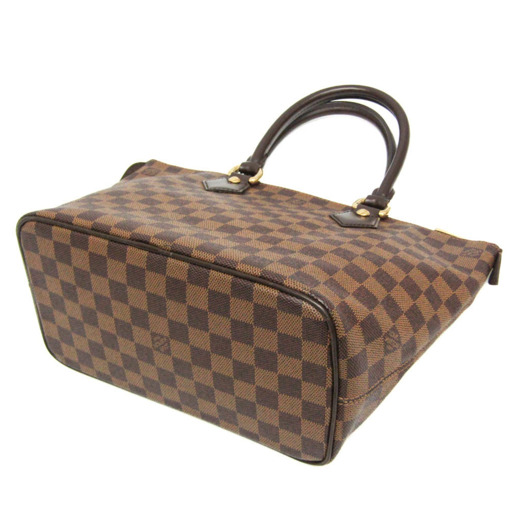 Louis Vuitton Saleya Brown Canvas Handbag (Pre-Owned)