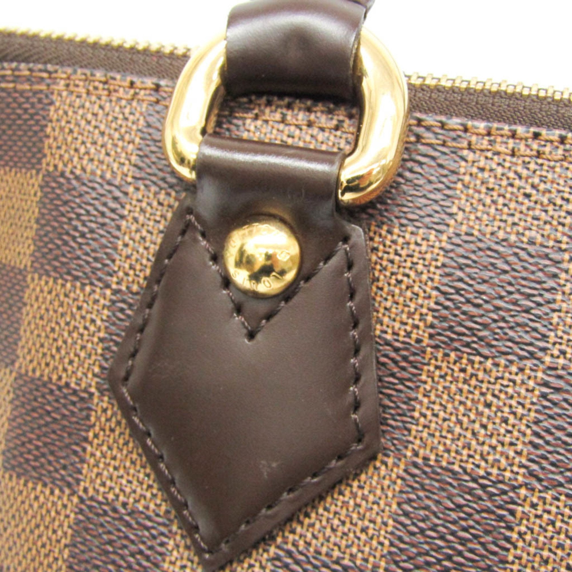 Louis Vuitton Saleya Brown Canvas Handbag (Pre-Owned)