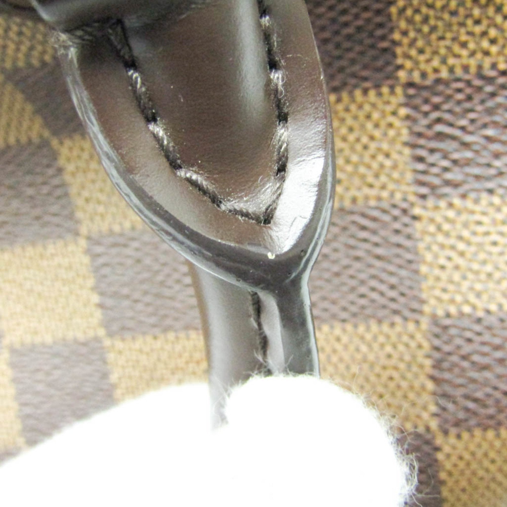 Louis Vuitton Saleya Brown Canvas Handbag (Pre-Owned)