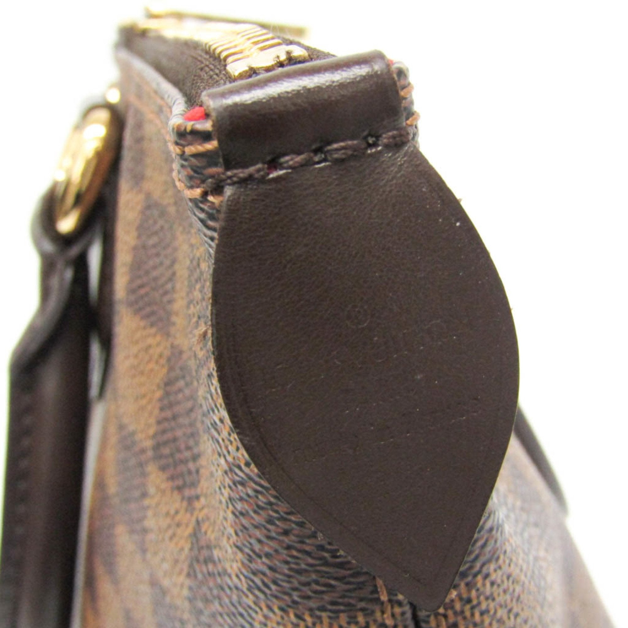 Louis Vuitton Saleya Brown Canvas Handbag (Pre-Owned)