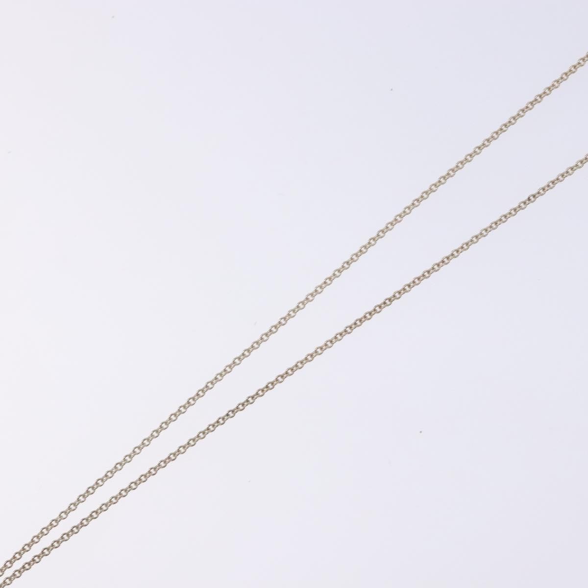 Tiffany & Co. Elsa Peretti Open Heart Pendant Sterling Silver Silver Silver Necklace Jewelry (Pre-Owned)