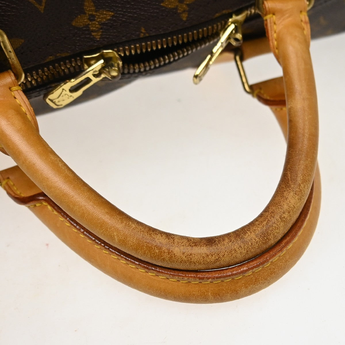 Louis Vuitton Keepall Bandouliere Monogram Canvas Brown Canvas Travel Bag Bag (Pre-Owned)