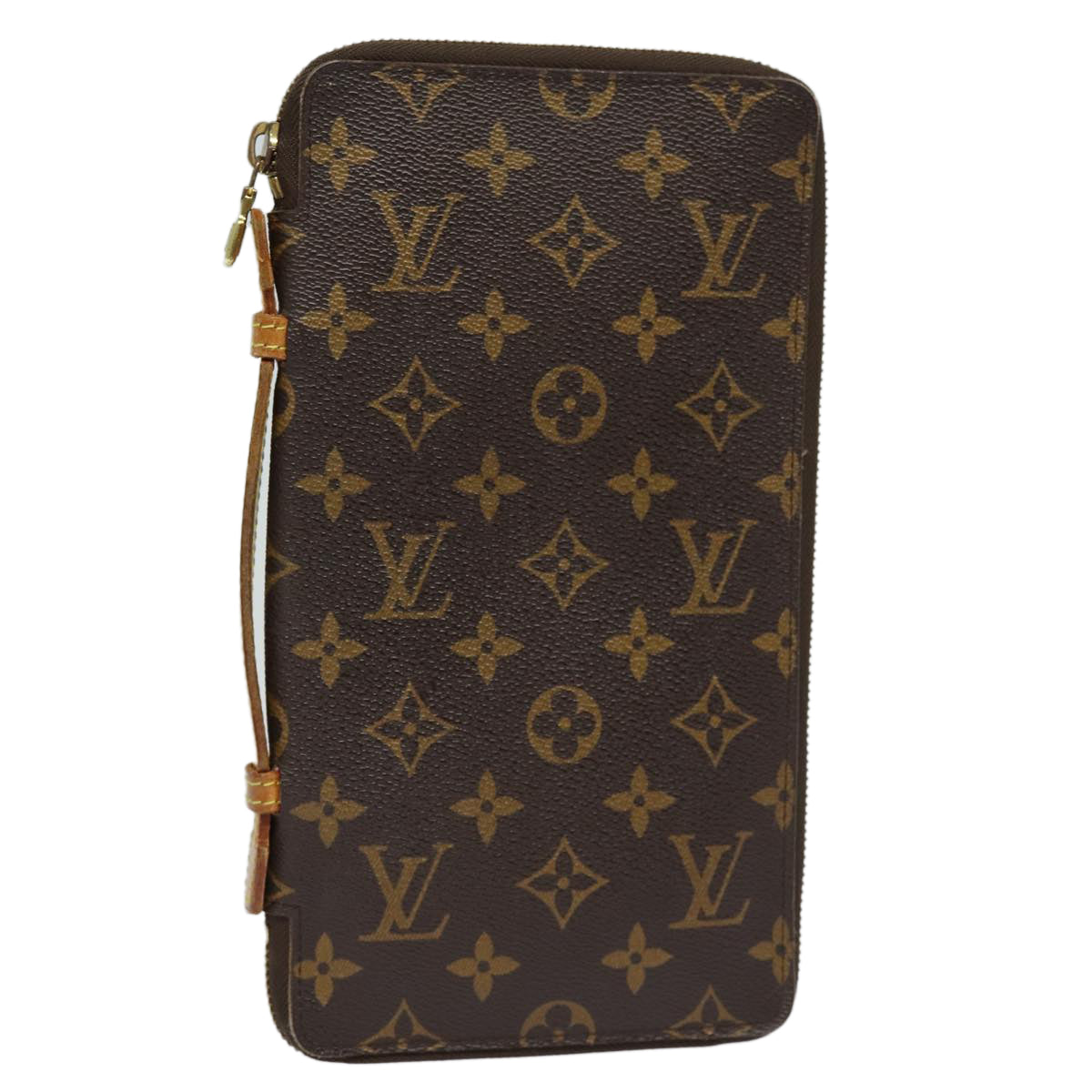 Louis Vuitton Organiser De Voyage Brown Canvas Wallet (Pre-Owned)