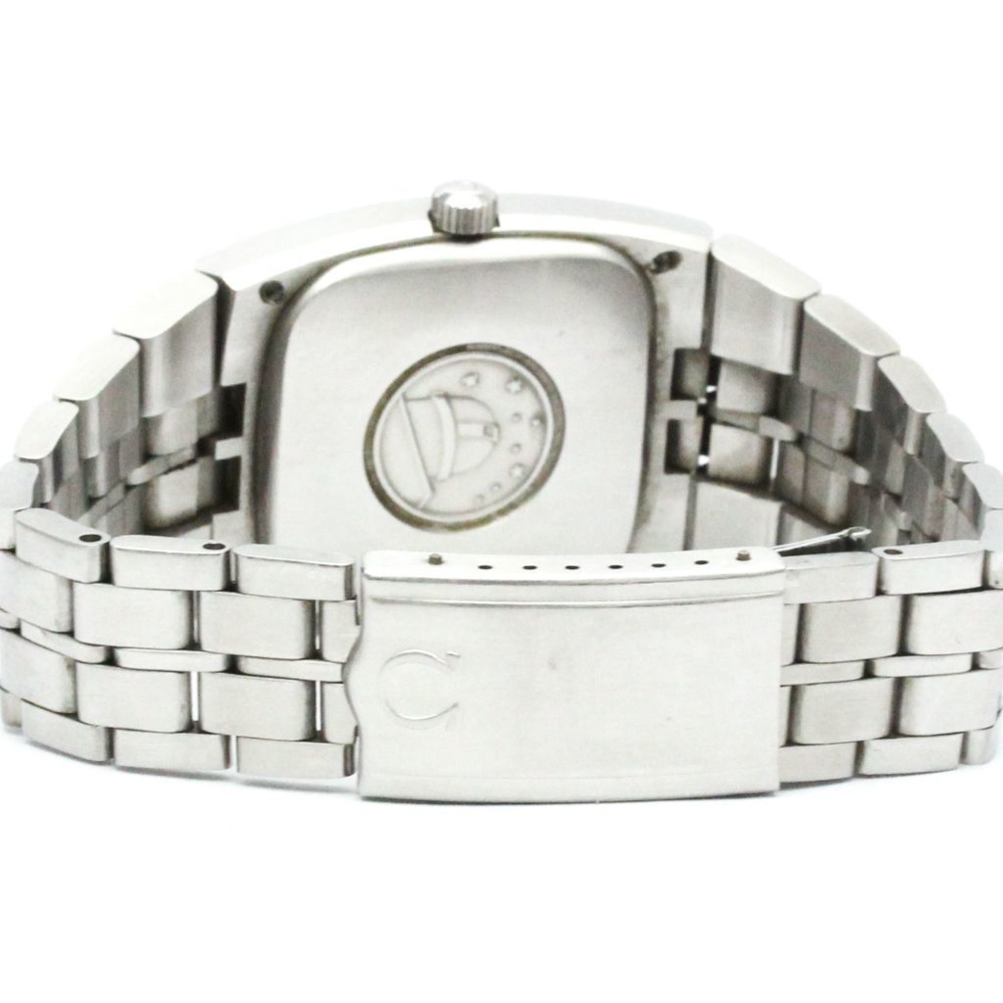 Omega Constellation Silver Steel Bag Watch (Pre-Owned)